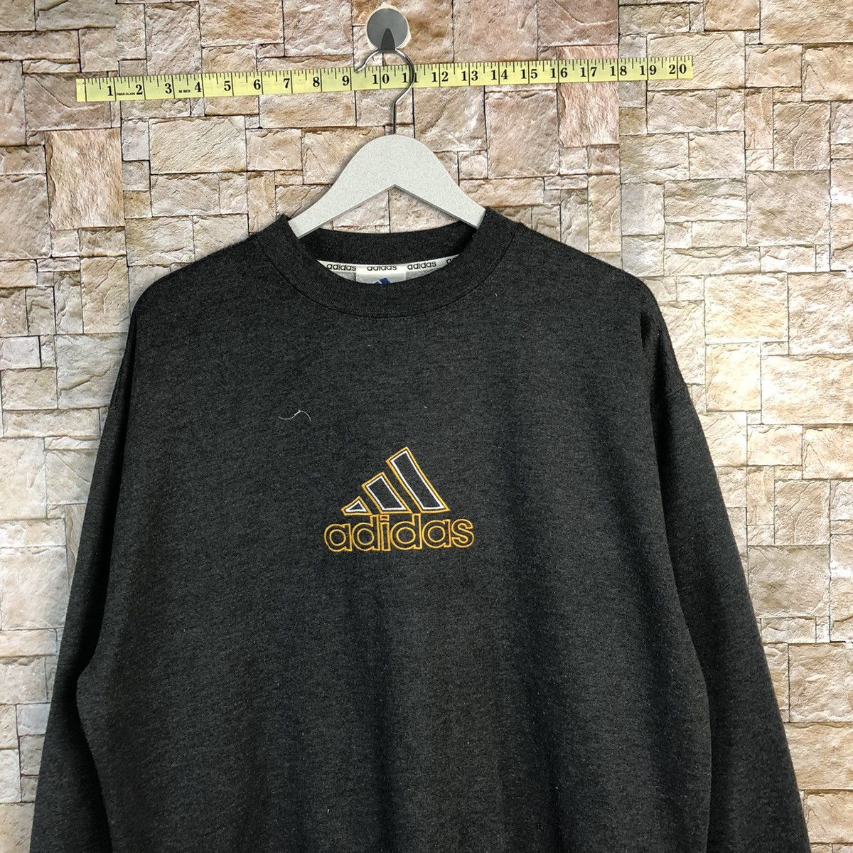 Adidas Adidas Grey Sweatshirt #A253 Size US L / EU 52-54 / 3 - 2 Thumbnail