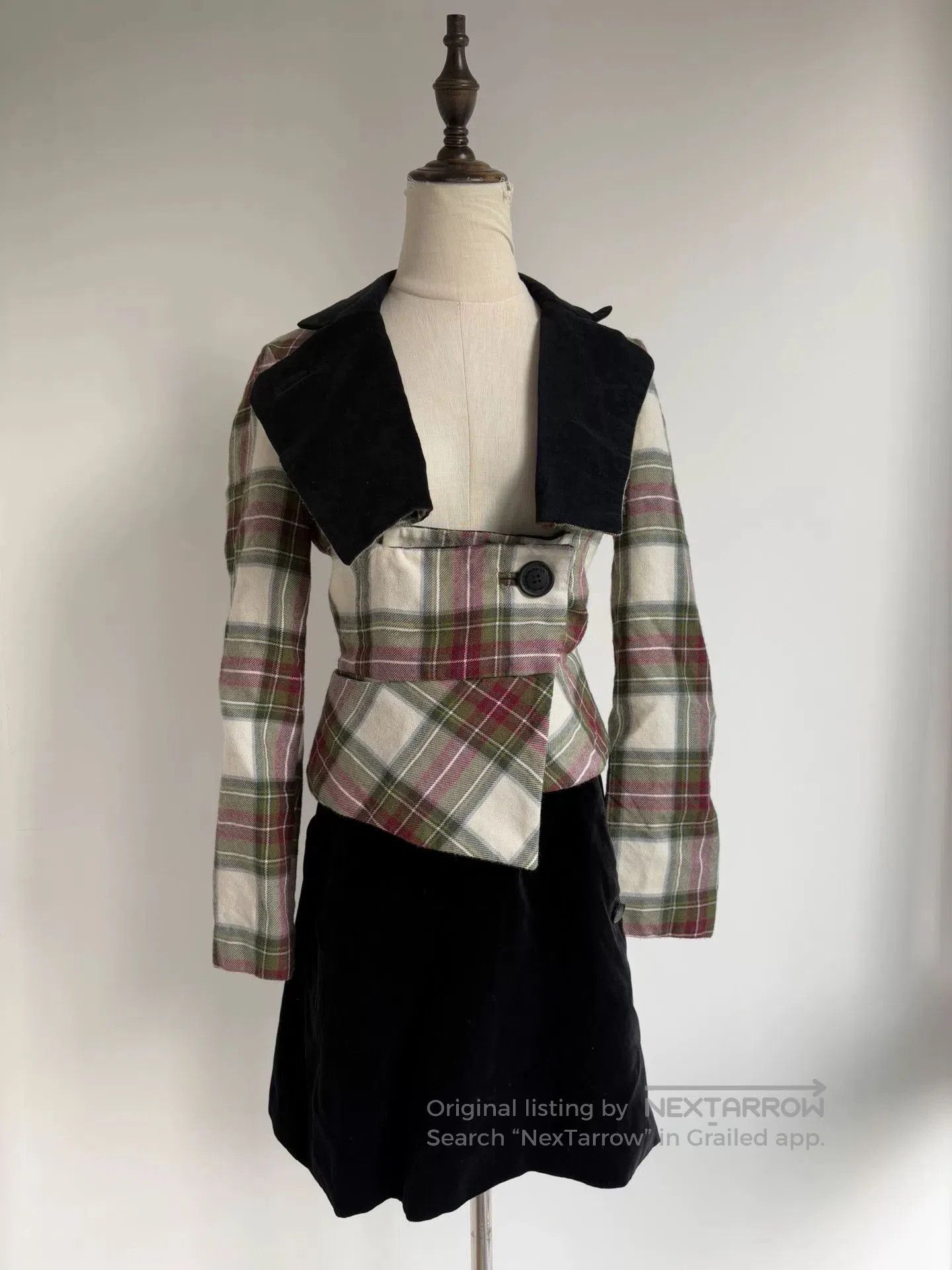 Vivienne Westwood vivienne westwood plaid velvet suit set. Size XL / US 12-14 / IT 48-50 - 2 Thumbnail