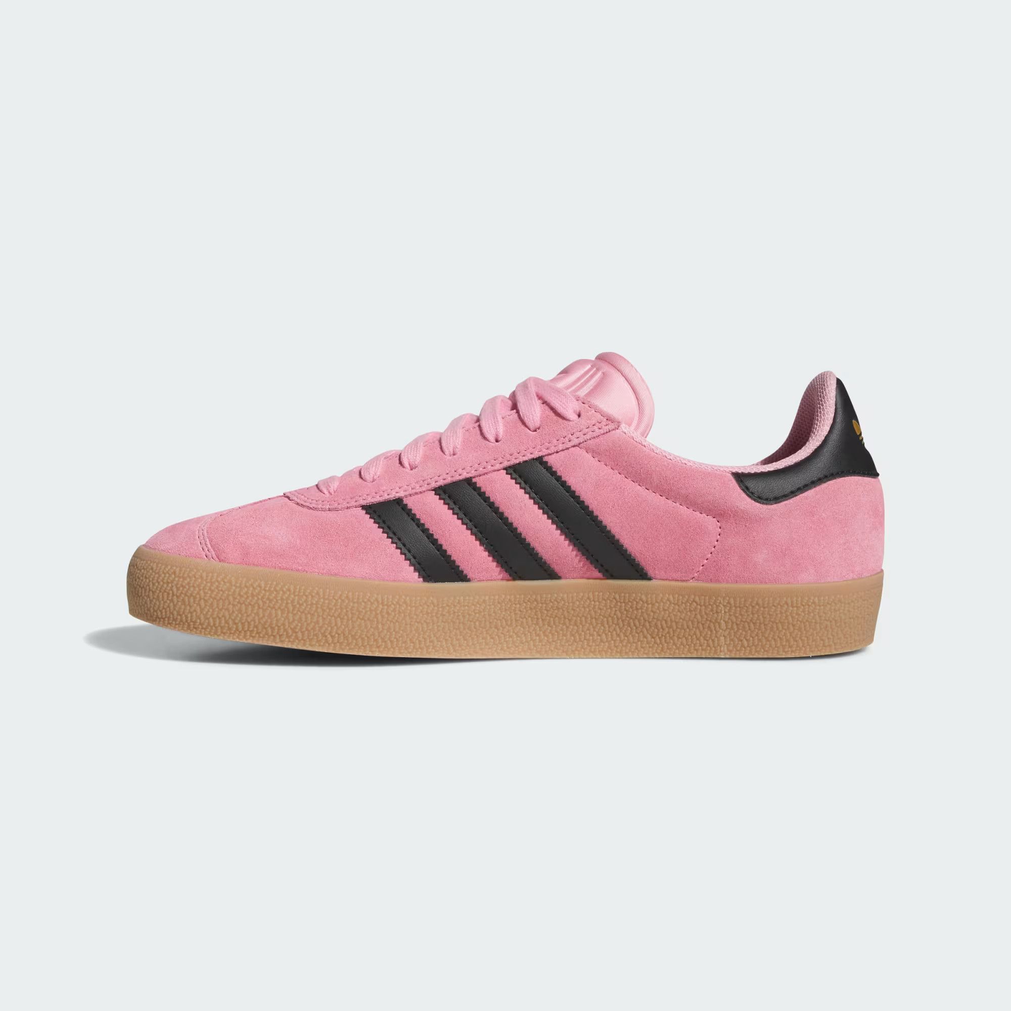 Adidas o1mle0426 Unisex Gazelle Low-Top Sneakers in Pink/Black Size US 7 / EU 40 - 6 Thumbnail