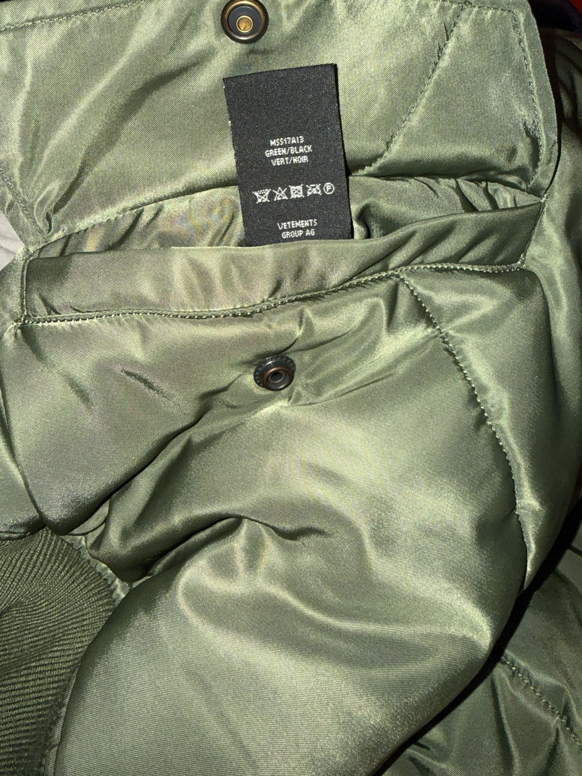 Alpha Industries × Vetements Vetements X Alpha Industries Size US S / EU 44-46 / 1 - 10 Thumbnail