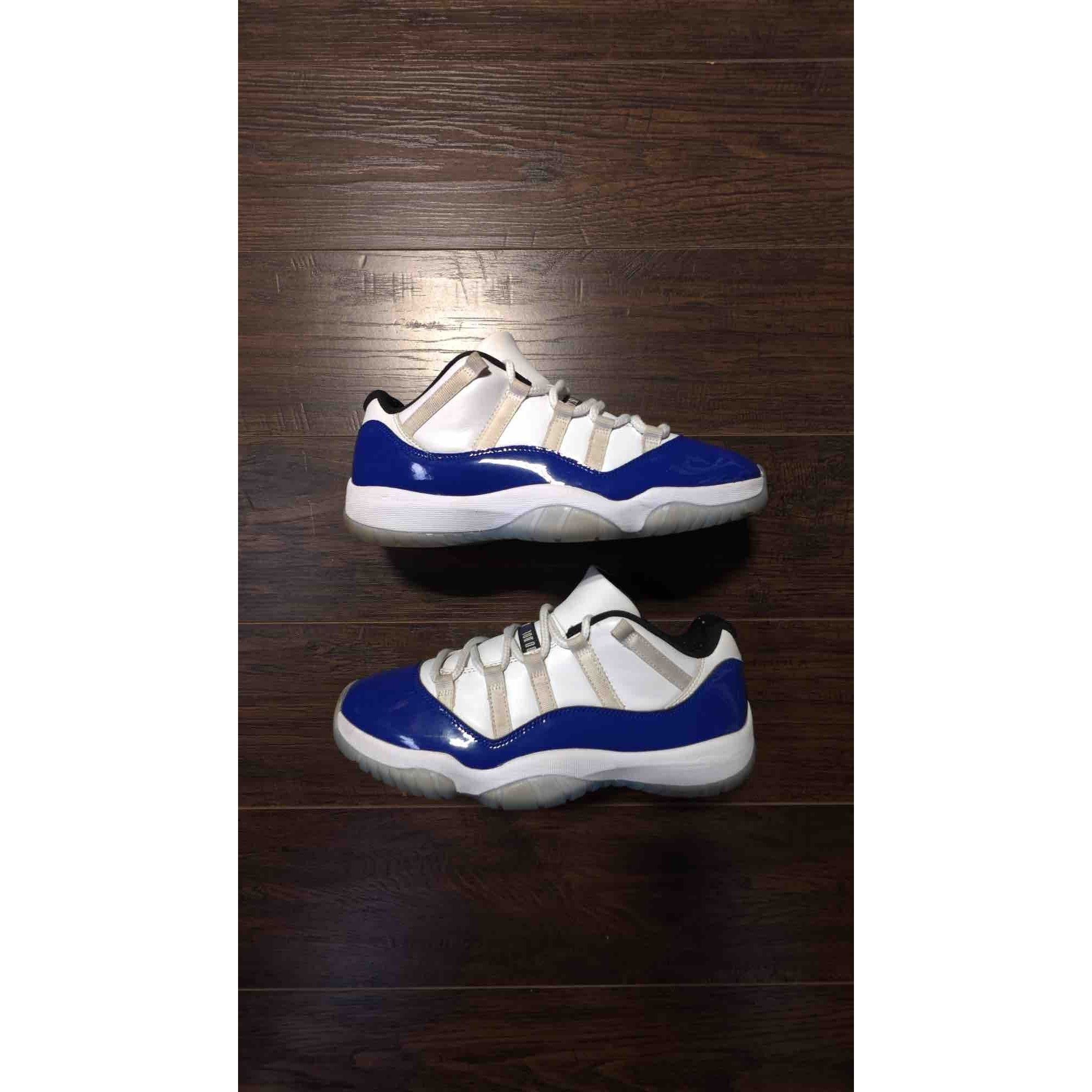 Jordan Brand Jordan 11 Retro Low White Concord (Women's) [USED] - 10 M Size US 10 / EU 43 - 2 Thumbnail