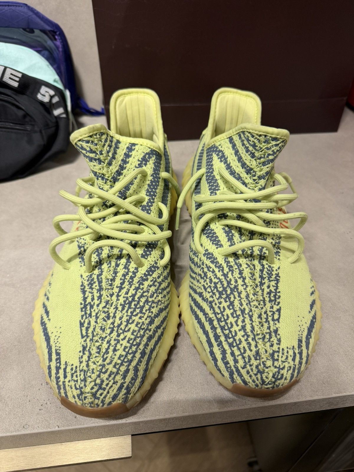 Yeezy Adidas Yeezy Boost 350 V2 Frozen Yellow 12.5US Size US 12.5 / EU 45-46 - 2 Thumbnail