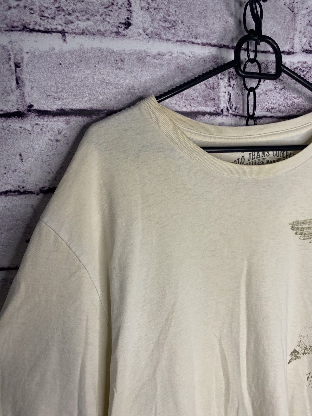 Denim & Supply Ralph Lauren Mens Polo Jeans Ralph Lauren Graphic Print Logo T-Shirt Size US XXL / EU 58 / 5 - 3 Thumbnail