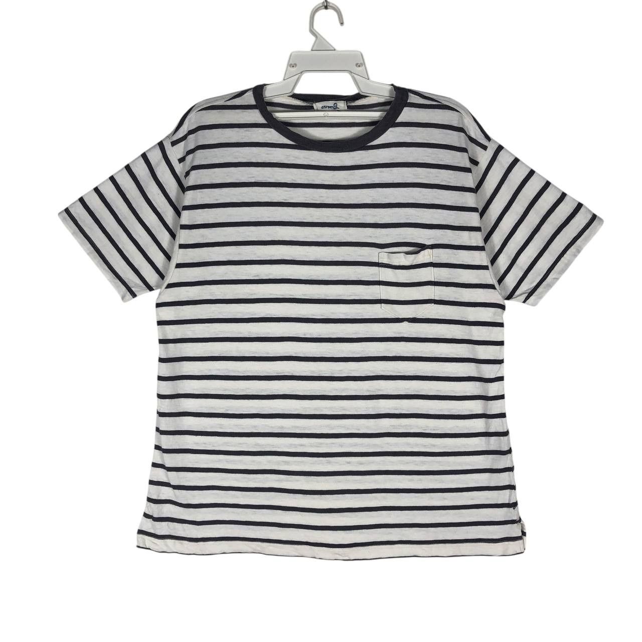 45rpm × Japanese Brand × Vintage Vintage 45rpm men t-shirt stripe Size US L / EU 52-54 / 3 - 1 Thumbnail