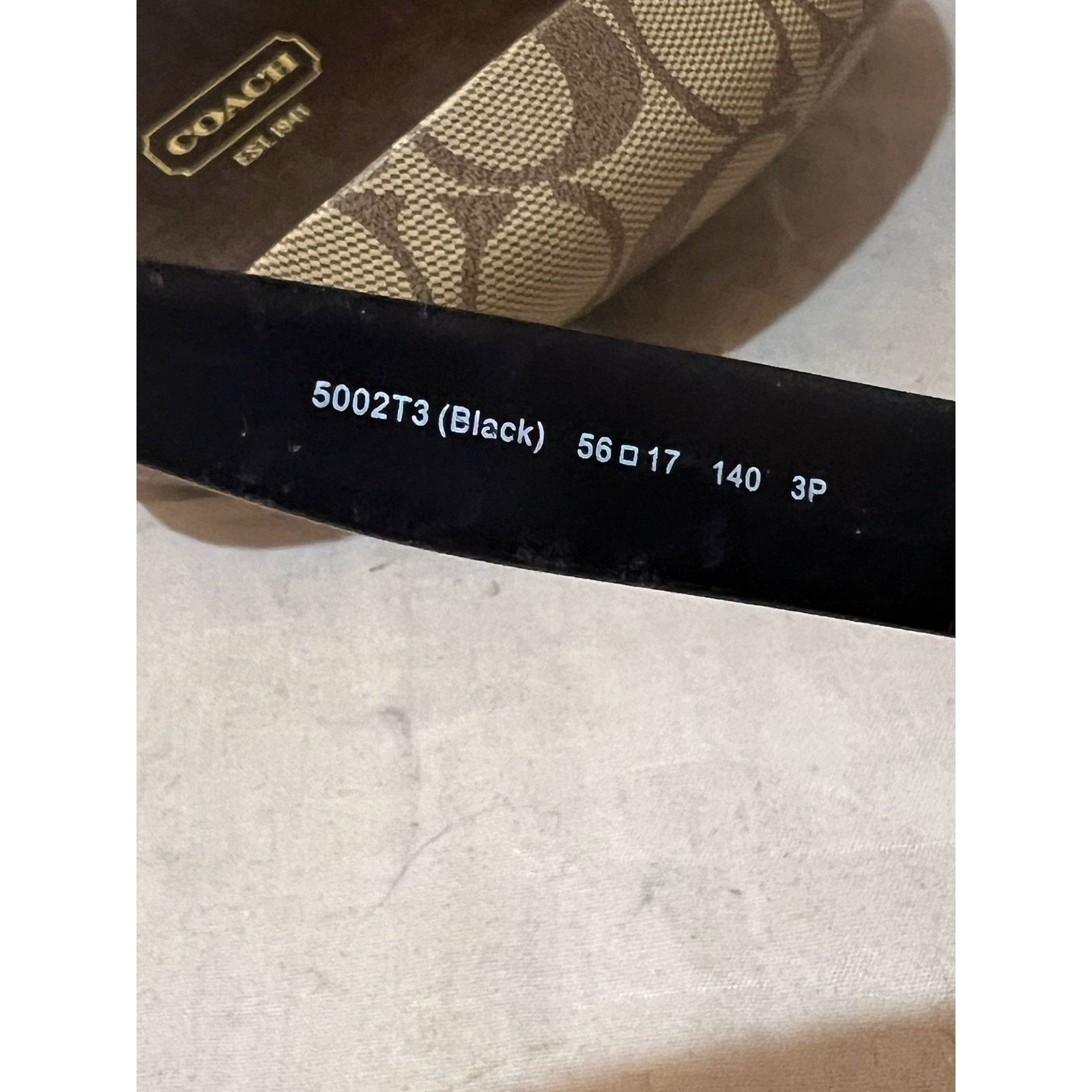 Coach Coach HC 8264 L1083 5002T3 Black Gold Cat Eye Frames Size ONE SIZE - 8 Thumbnail
