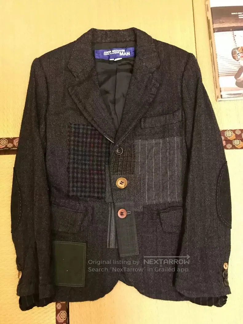 Other Junya Watanabe CDG Patchwork Coat Showpiece. Size US XS / EU 42 / 0 - 1 Thumbnail
