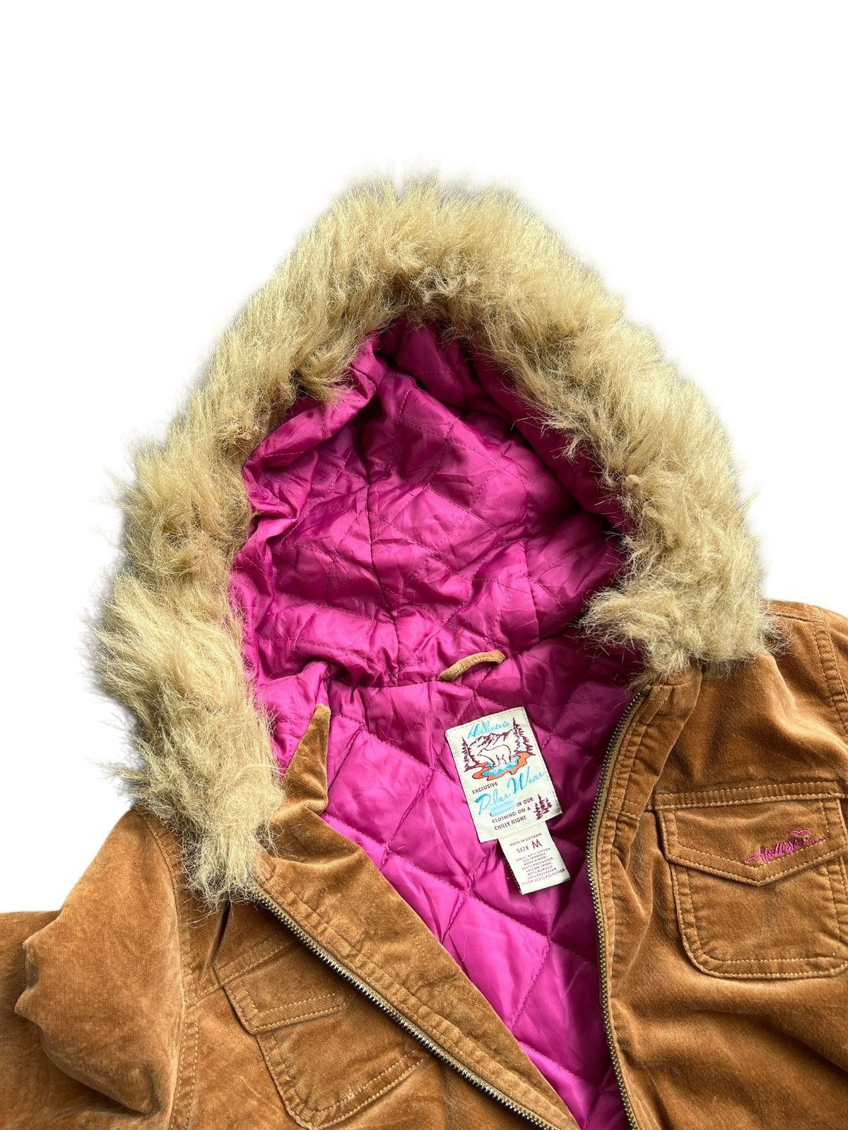 Hollister 2000s Hollister Cropped Fur Jacket Y2K Style Size M / US 6-8 / IT 42-44 - 11 Thumbnail