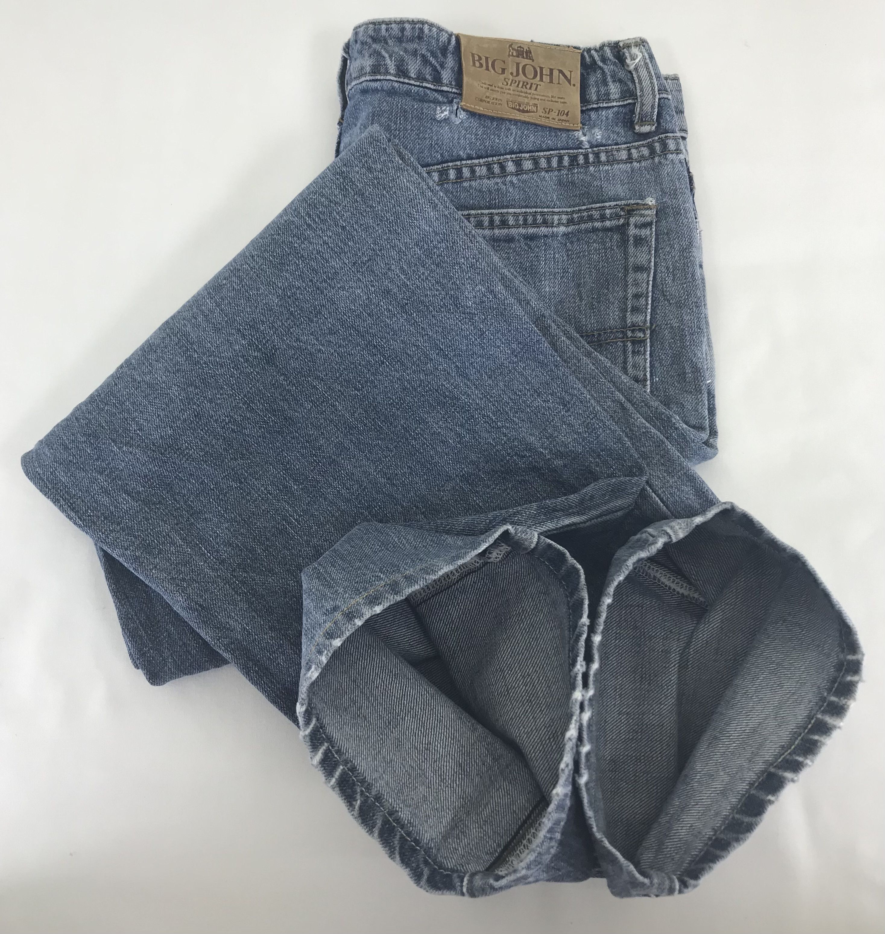 Big John Vintage Big John Spirit Blue Washed Jeans Size US 32 / EU 48 - 12 Thumbnail