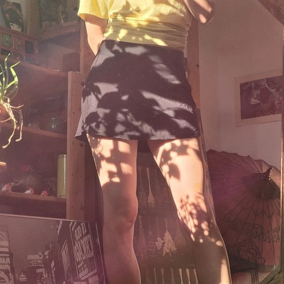 Aritzia Aritzia Tna Tennis Micro Skirt Black Skort - S Size 26" / US 2 / IT 38 - 7 Thumbnail