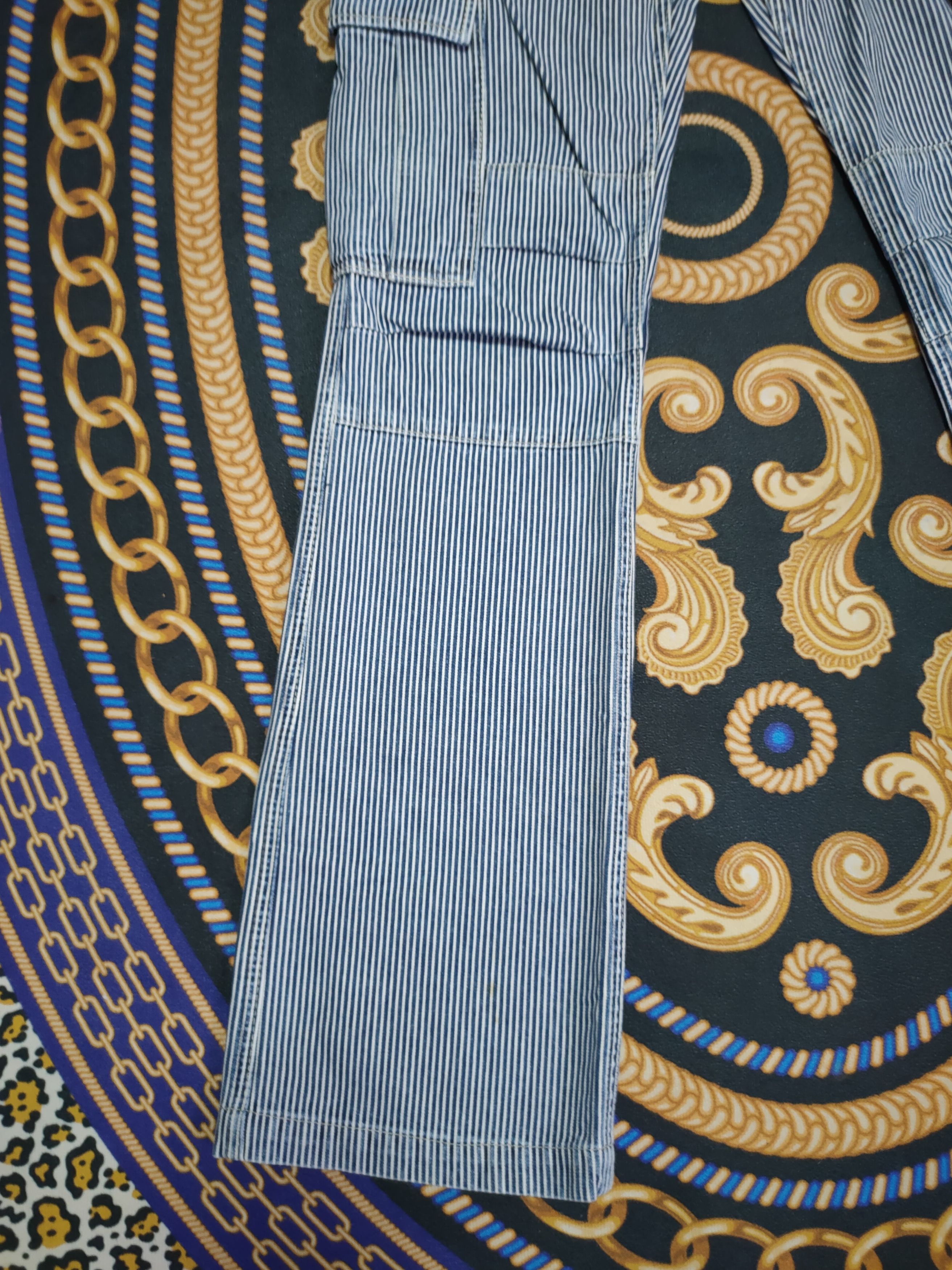 Seditionaries varosh stripe japan punk seditionaries cargo pants #S2904 Size US 33 - 7 Thumbnail