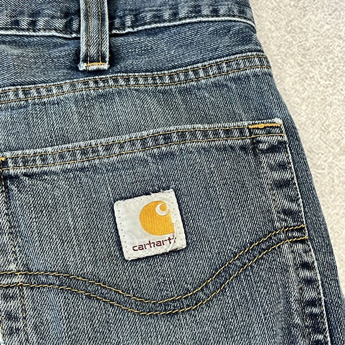 Carhartt Carhartt blue denim jeans straight pant Size US 32 / EU 48 - 11 Thumbnail