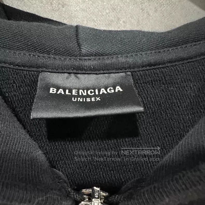 Balenciaga Balenciaga Letter Logo Zip-Up Jacket Size US M / EU 48-50 / 2 - 6 Thumbnail