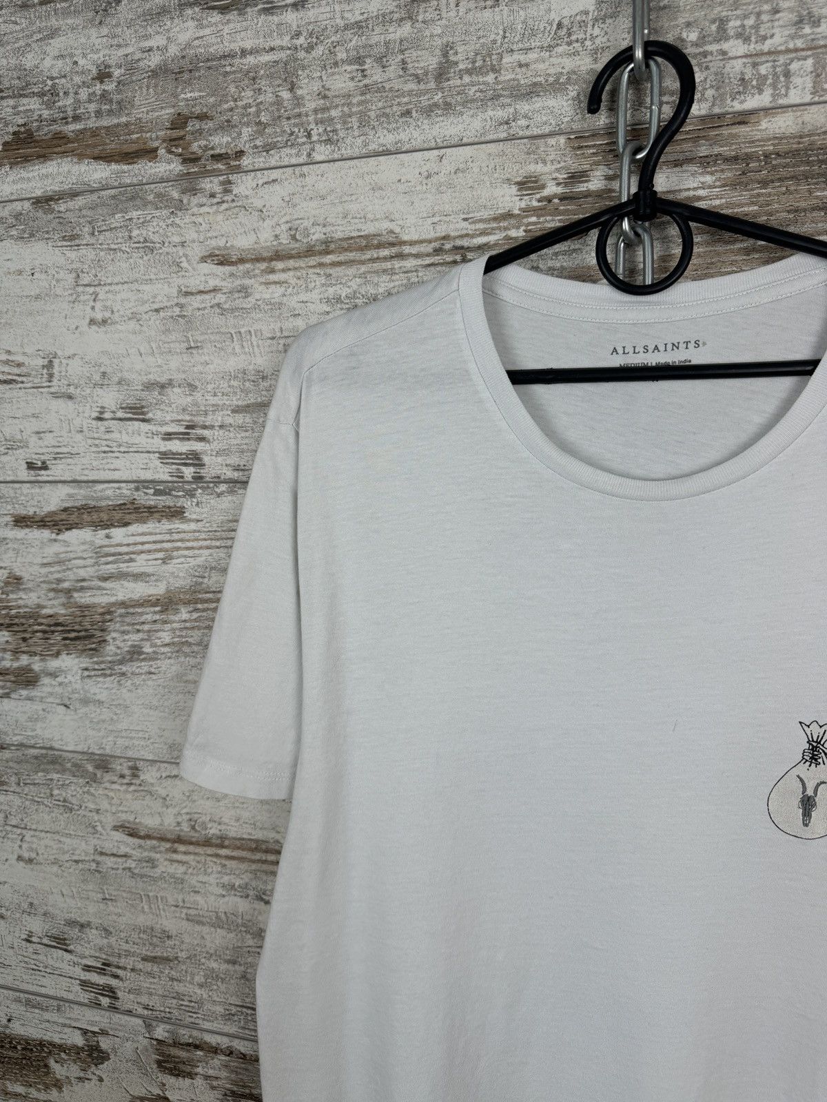 Allsaints Mens Vintage Allsaints LOOT SS CREW T-shirt logo tee Japan Size US M / EU 48-50 / 2 - 4 Thumbnail