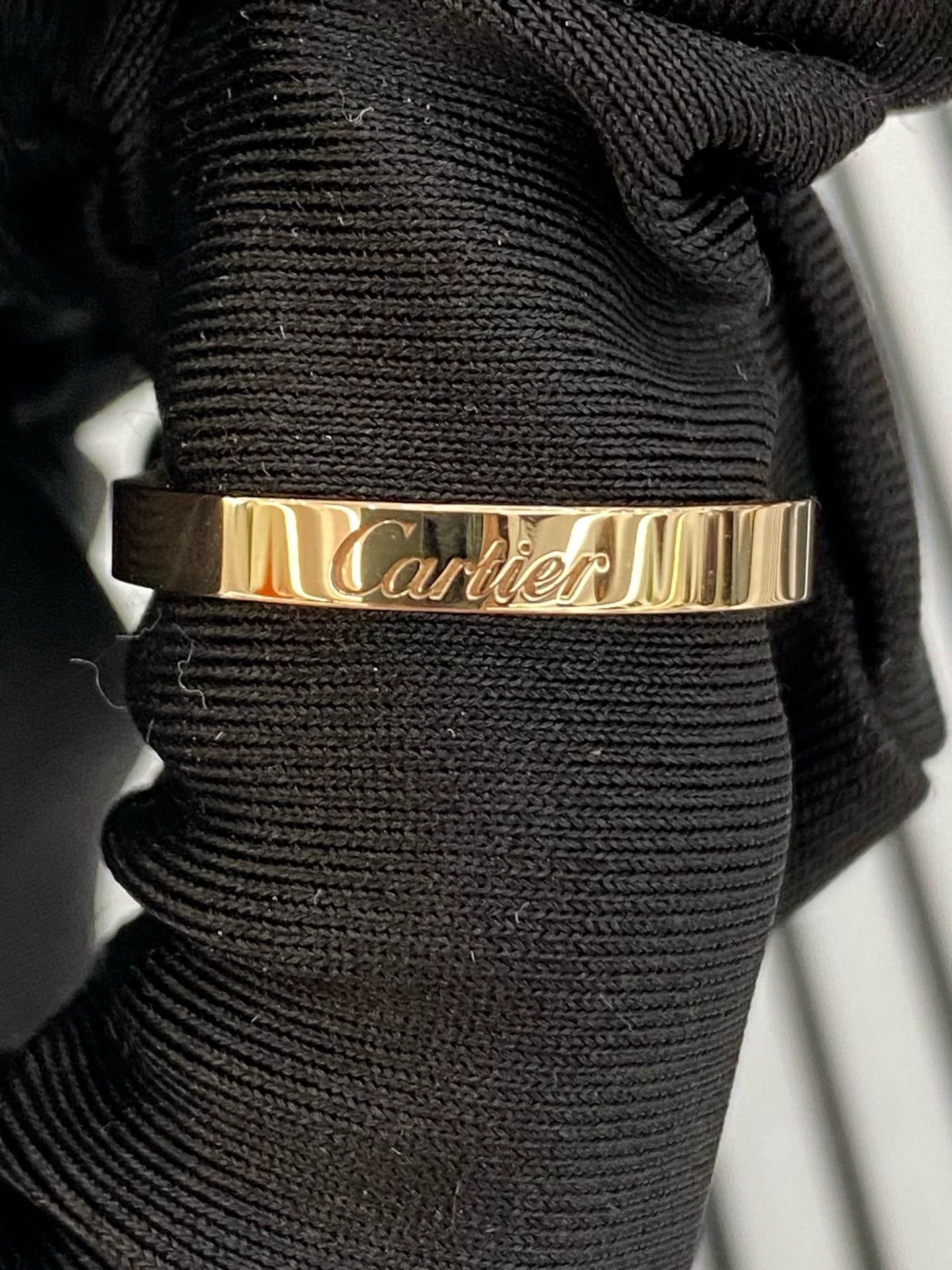 Cartier Letter Narrow Ring Size 58
