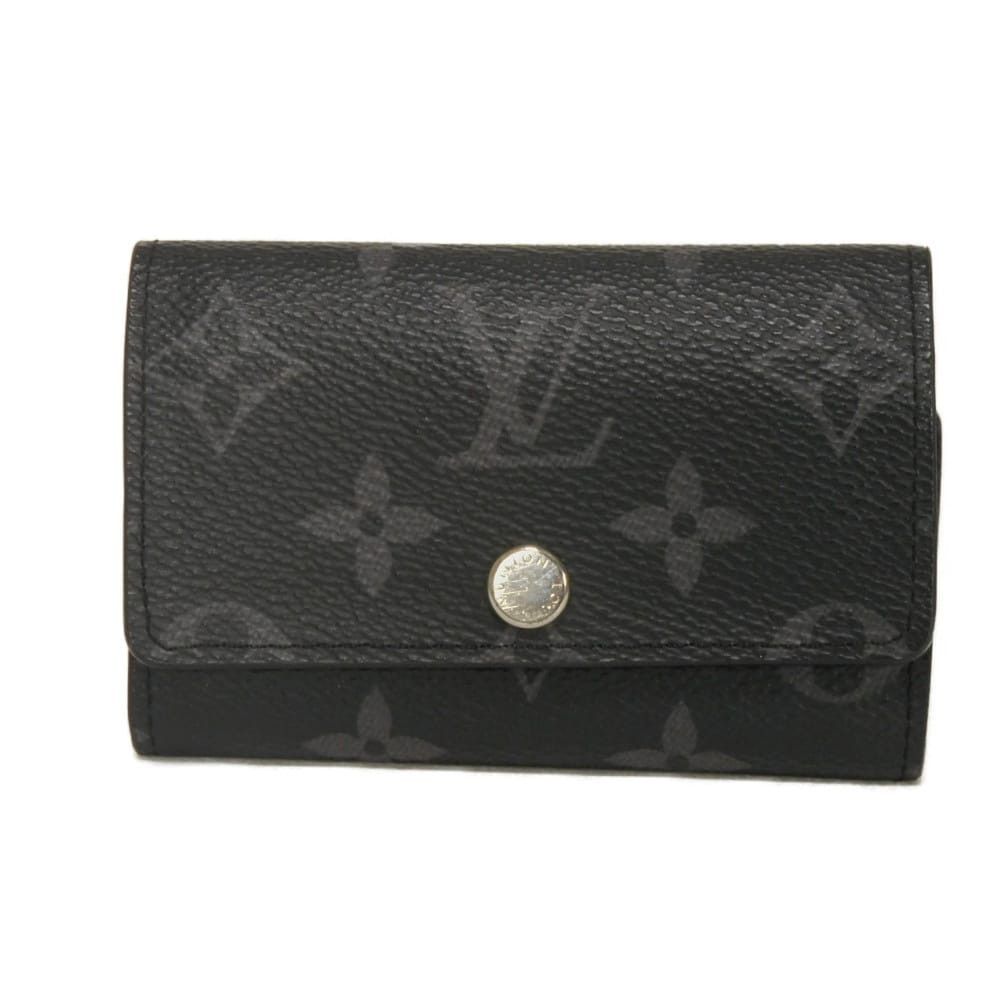 Louis Vuitton Louis Vuitton Louis Vuitton Multicles 6 Monogram Eclipse Leather Key Case Textile Key case M82603 DUTY FREE for USA Size ONE SIZE - 1 Thumbnail