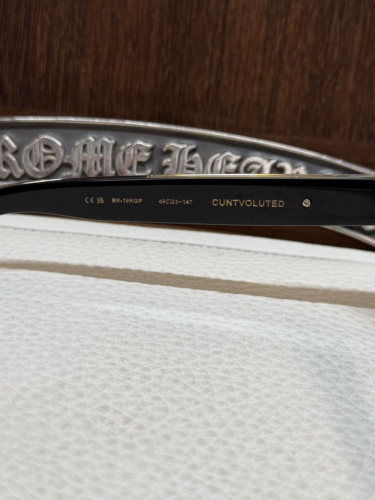 Chrome Hearts Chrome Hearts Cuntvoluted Glasses Size ONE SIZE - 8 Thumbnail