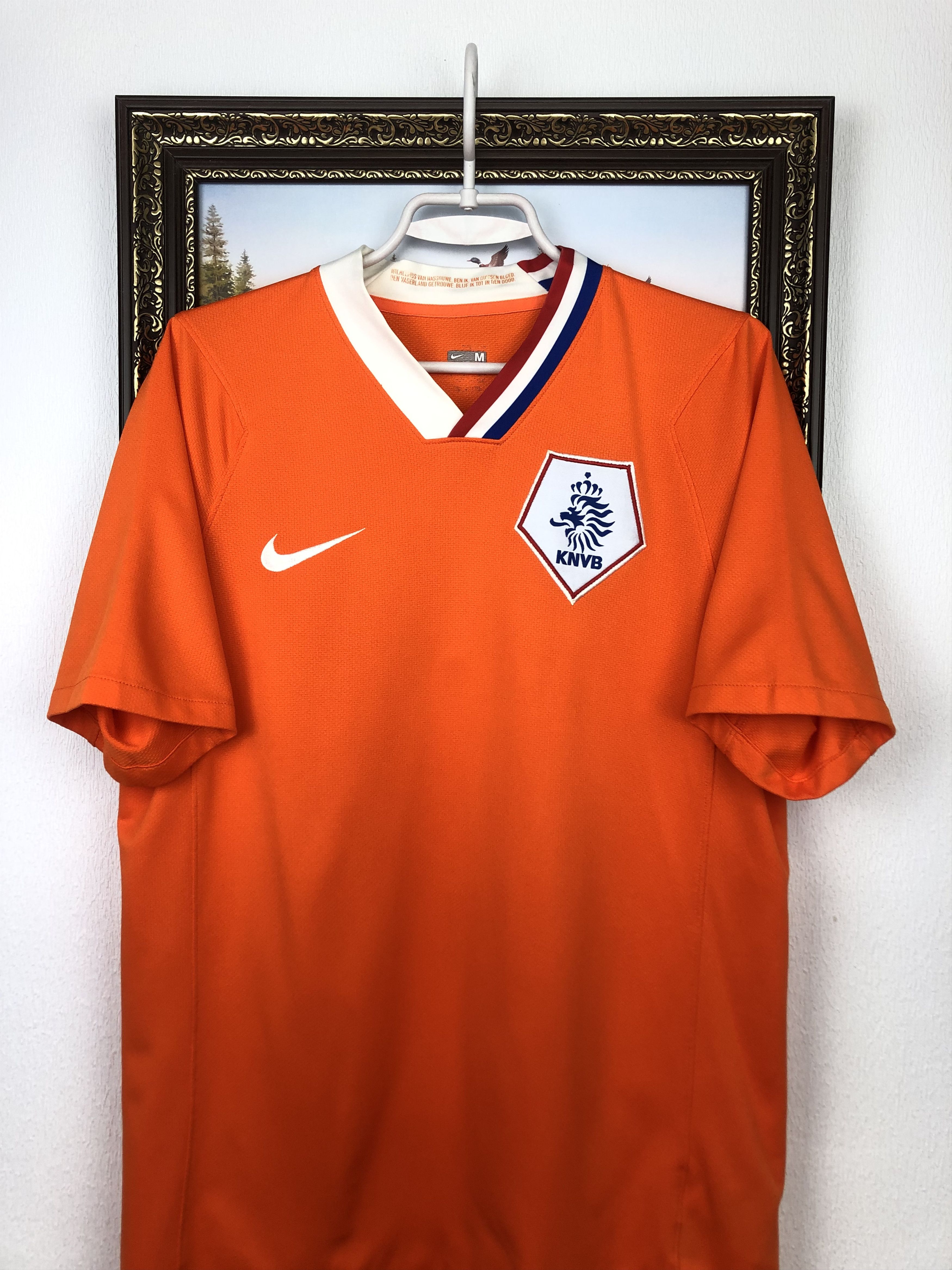 Nike Netherlands football shirt 2008 Soccer Nike Holland Jersey Size US M / EU 48-50 / 2 - 2 Thumbnail