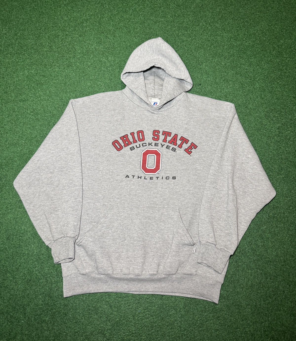 Russell Athletic Vintage Russell Athletic Ohio State Buckeyes L Gray Hoodie Size US L / EU 52-54 / 3 - 1 Thumbnail