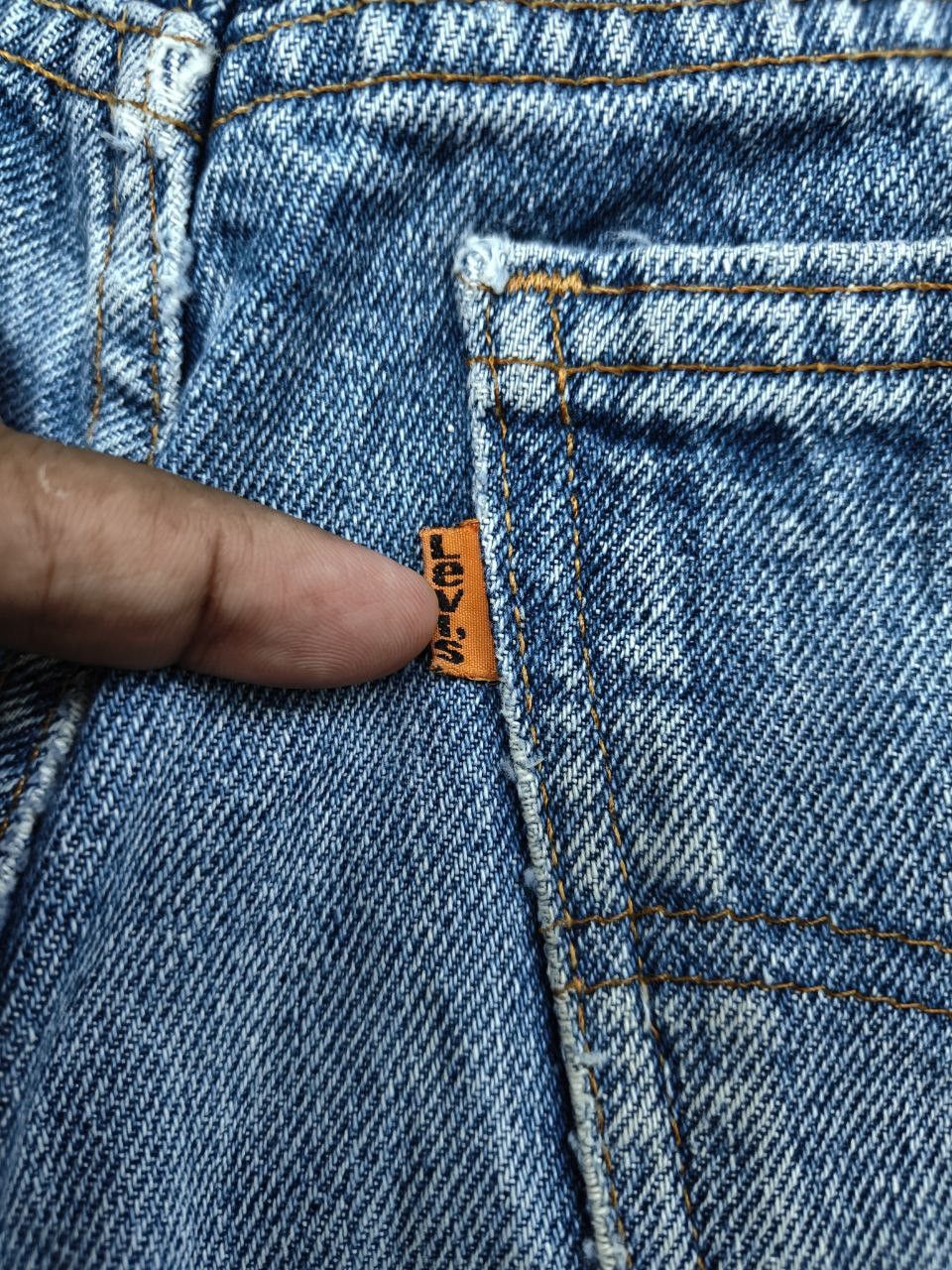 Levi's Vintage Distressed Levis Orange Tab Denim Size US 28 / EU 44 - 7 Thumbnail