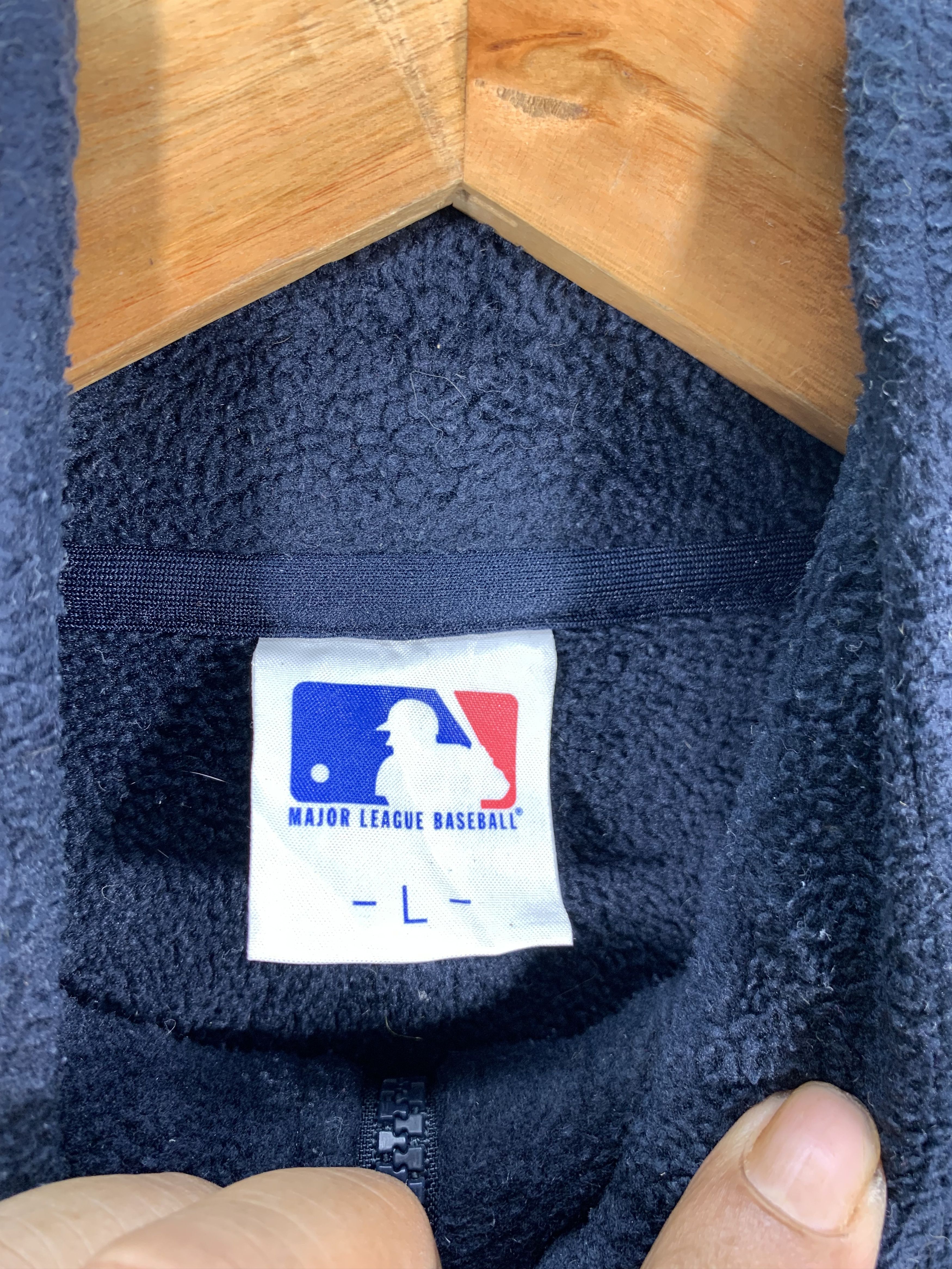 MLB × Uniqlo × Vintage ⚡️Vintage Mlb Uniqlo fleece Embroidered NY Size US S / EU 44-46 / 1 - 4 Thumbnail