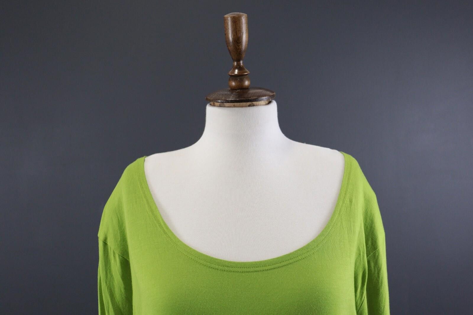 Designer Gudrun Sjoden Green Boat Beck Pullover Blouse Size XXL Size XXL / US 16-18 / IT 52-54 - 2 Thumbnail