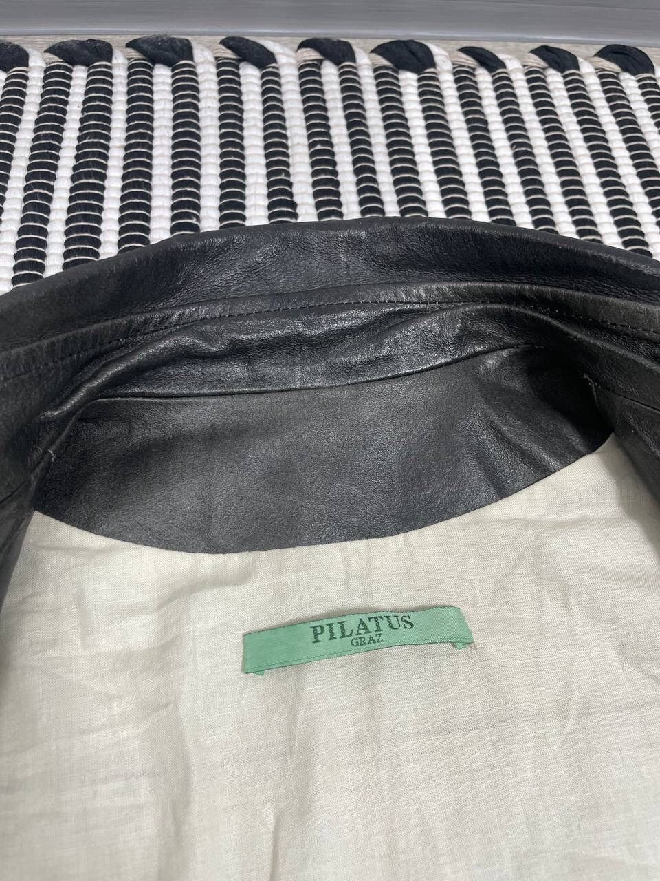 Other Vintage Pilatus Leather Jacket Faded Y2K Size US M / EU 48-50 / 2 - 10 Thumbnail