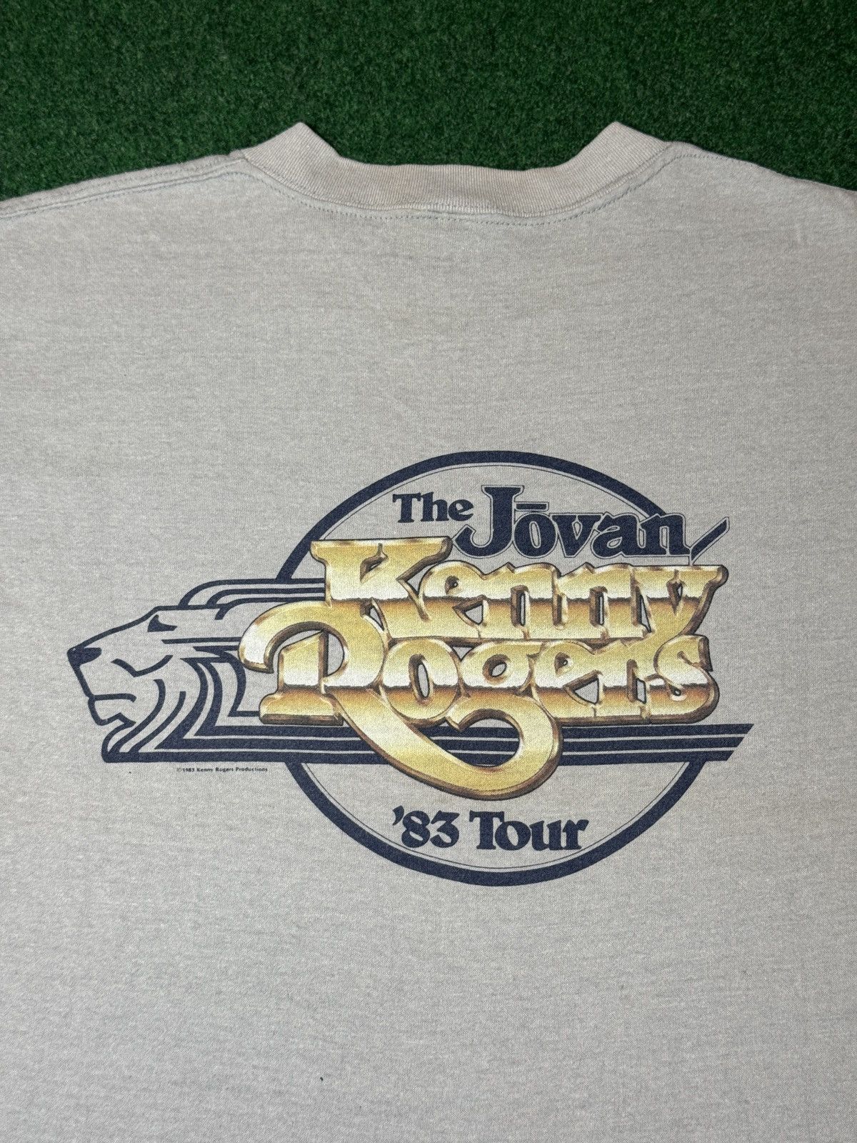 Band Tees Vintage Kenny Rogers The Jovan 80s Concert Tour T Shirt Size US M / EU 48-50 / 2 - 4 Thumbnail