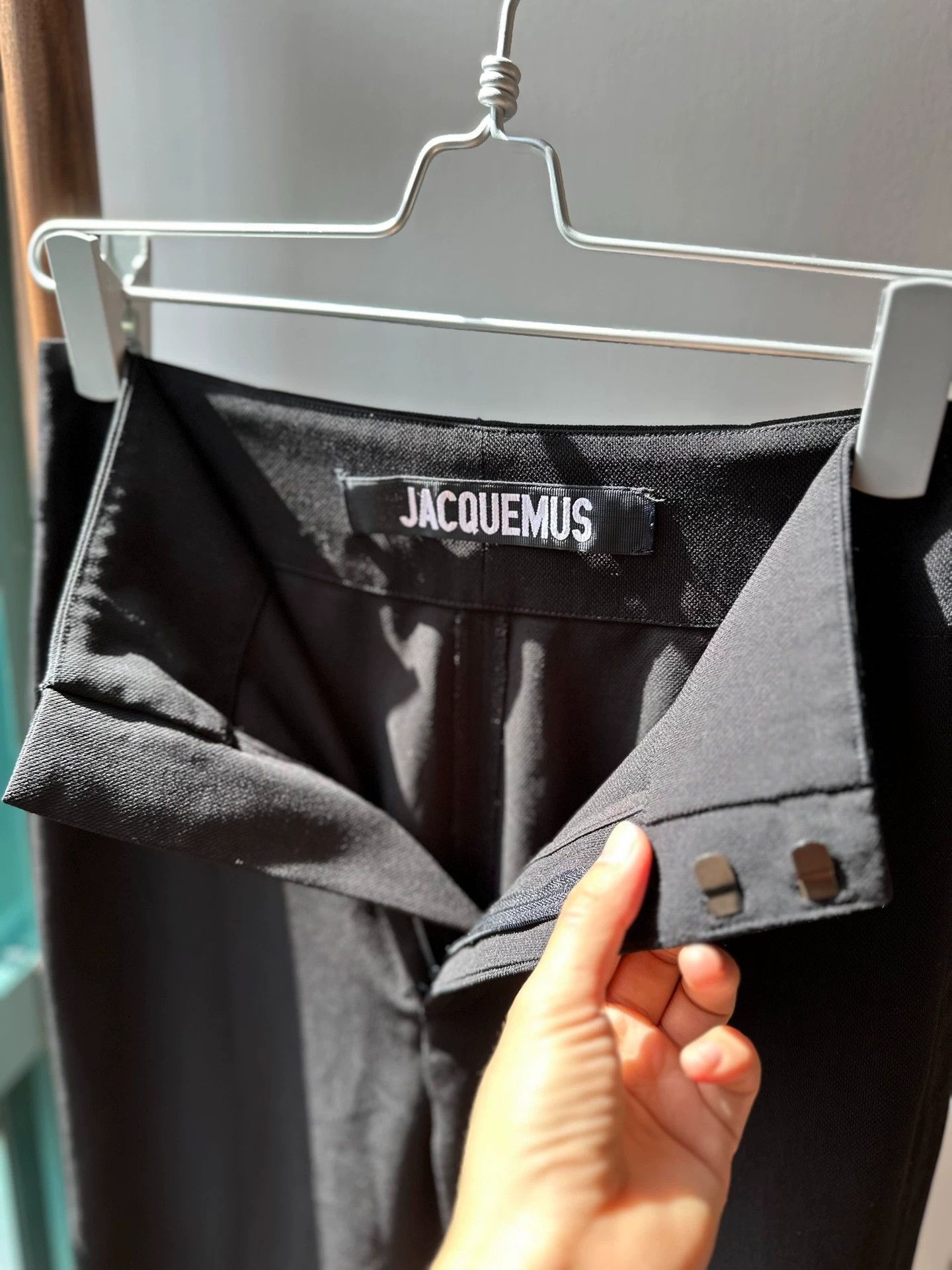 Jacquemus Jacquemus Runway High-Waisted Cropped Pants 36 Size 25" / US 0 / IT 36 - 5 Thumbnail