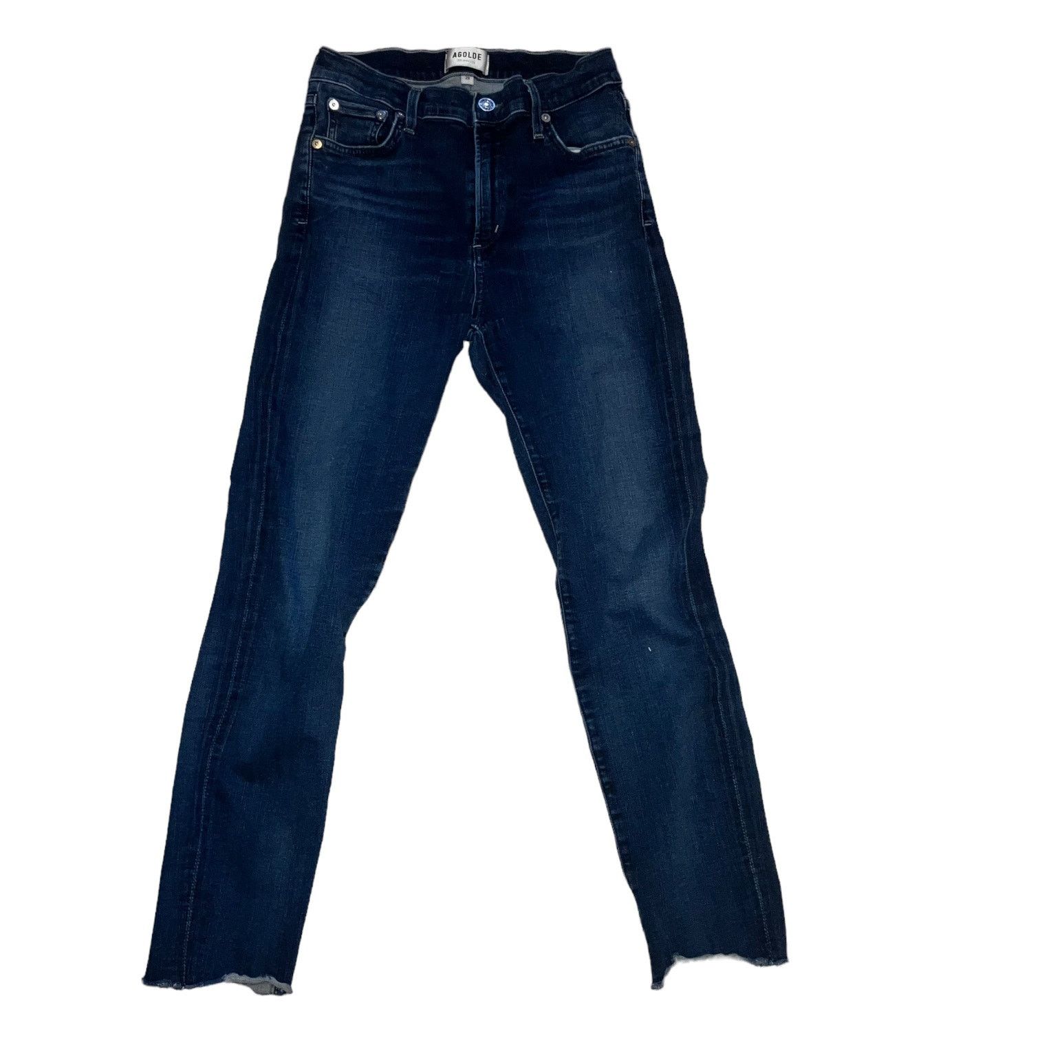 Agolde Sophie Cropped Medium Wash high rise Jean-28