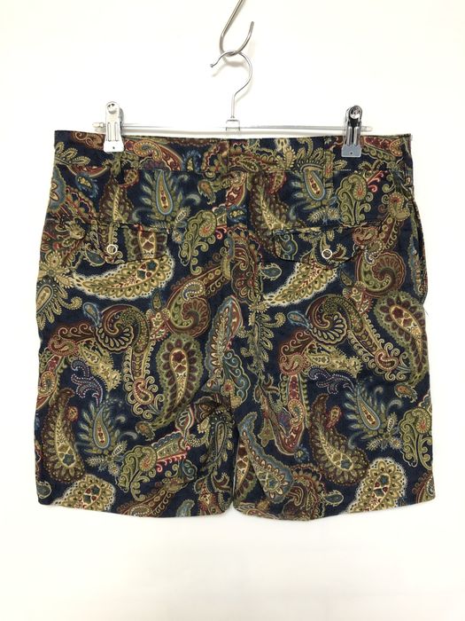 Engineered Garments paisley graphic slacks shorts/28089 - 797 80 