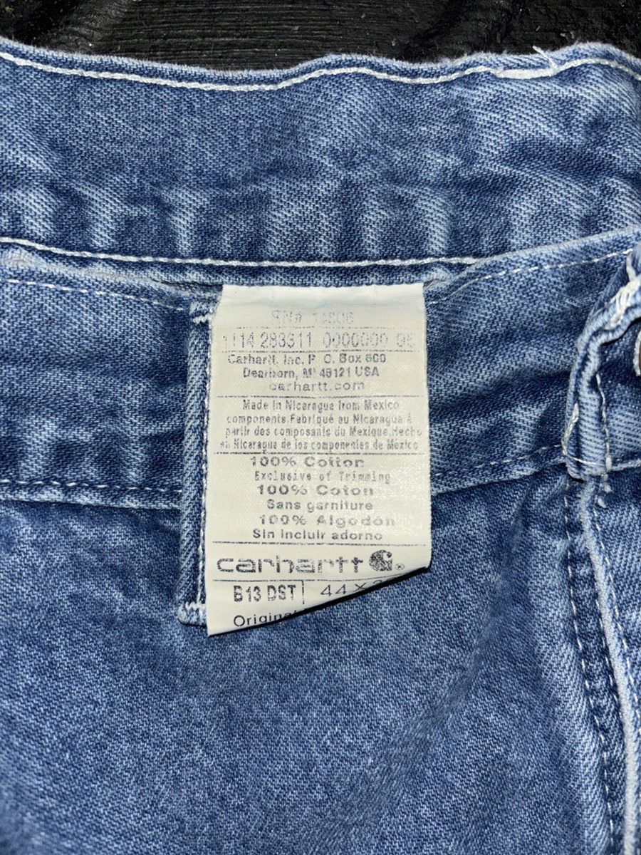 Carhartt × Vintage Vintage Carhartt Blue Jeans / Baggy , Size 44x30 Size US 44 / EU 60 - 3 Thumbnail