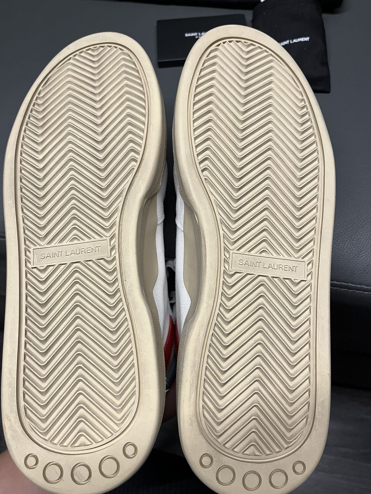 Saint Laurent Paris Super Runway Brand New Saint Laurent High Top Sneaker Size US 9 / EU 42 - 12 Thumbnail