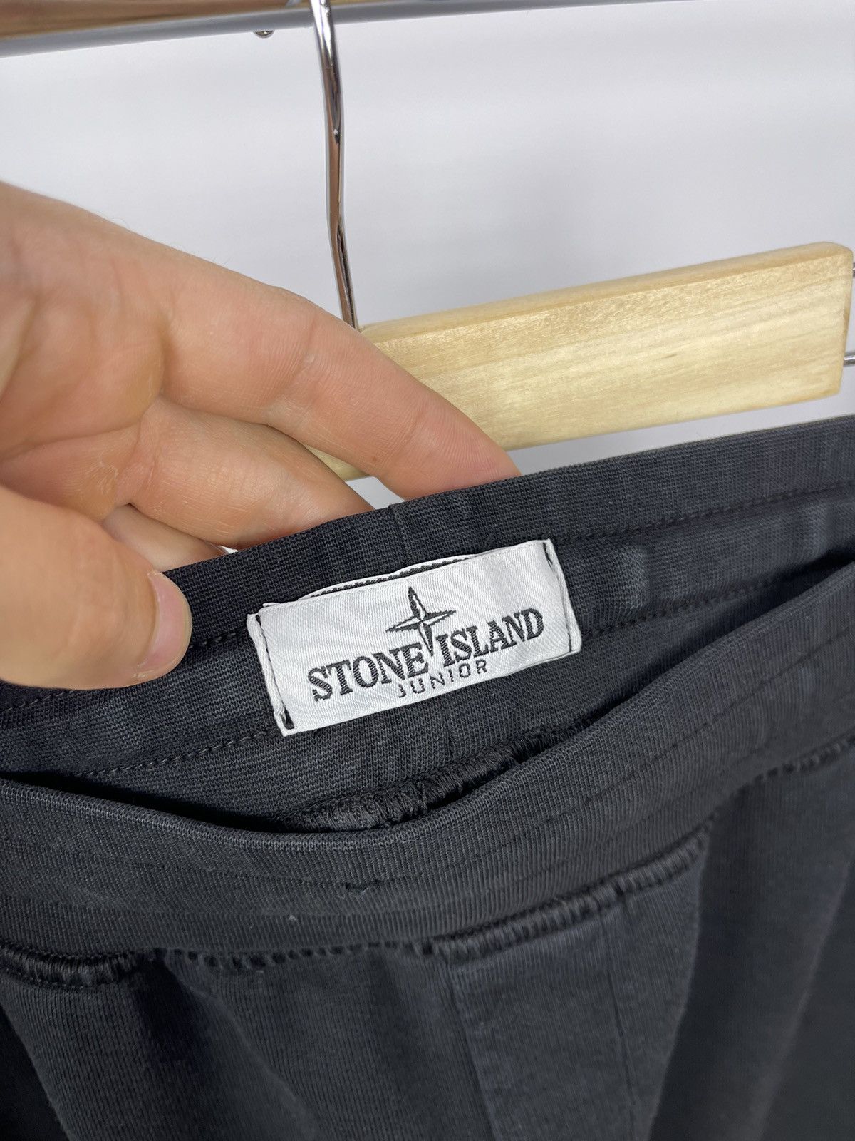 Stone Island Stone Island Junior Cargo Pants Size 14 Years Black Casual Size US 29 - 5 Thumbnail