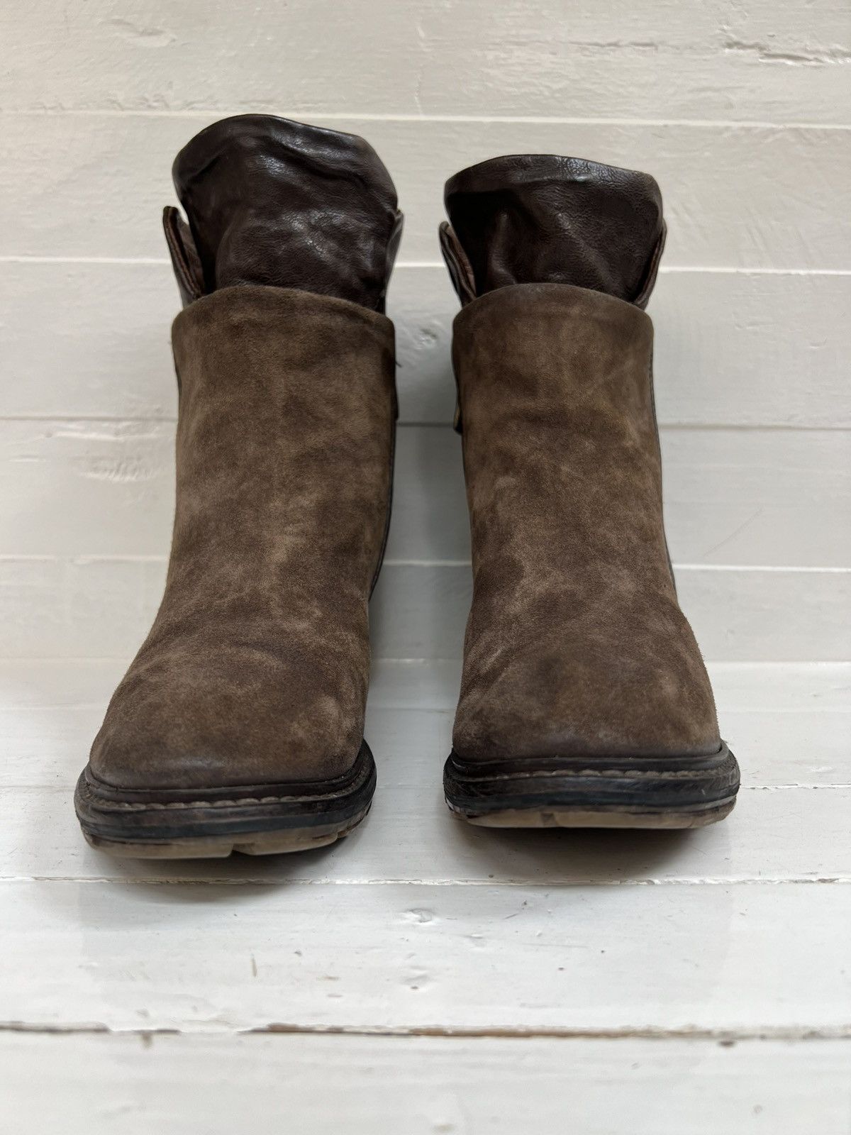 A.S.98 AS 98 Leather Boots Avant Garde KimRii x Guidi design Size US 7 / IT 37 - 2 Thumbnail