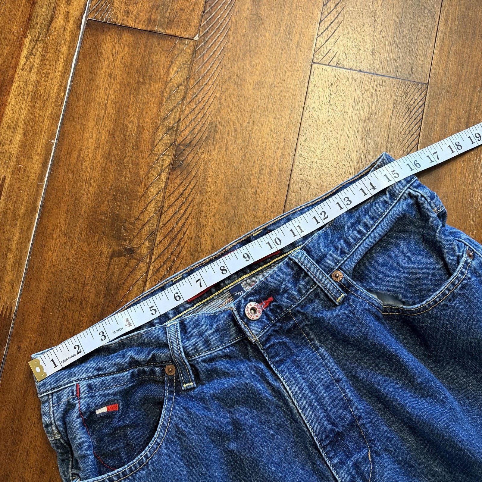 Tommy Jeans Tommy Jeans Jeans 32x32 Straight Leg Medium Wash D-Ring Size US 32 / EU 48 - 12 Thumbnail