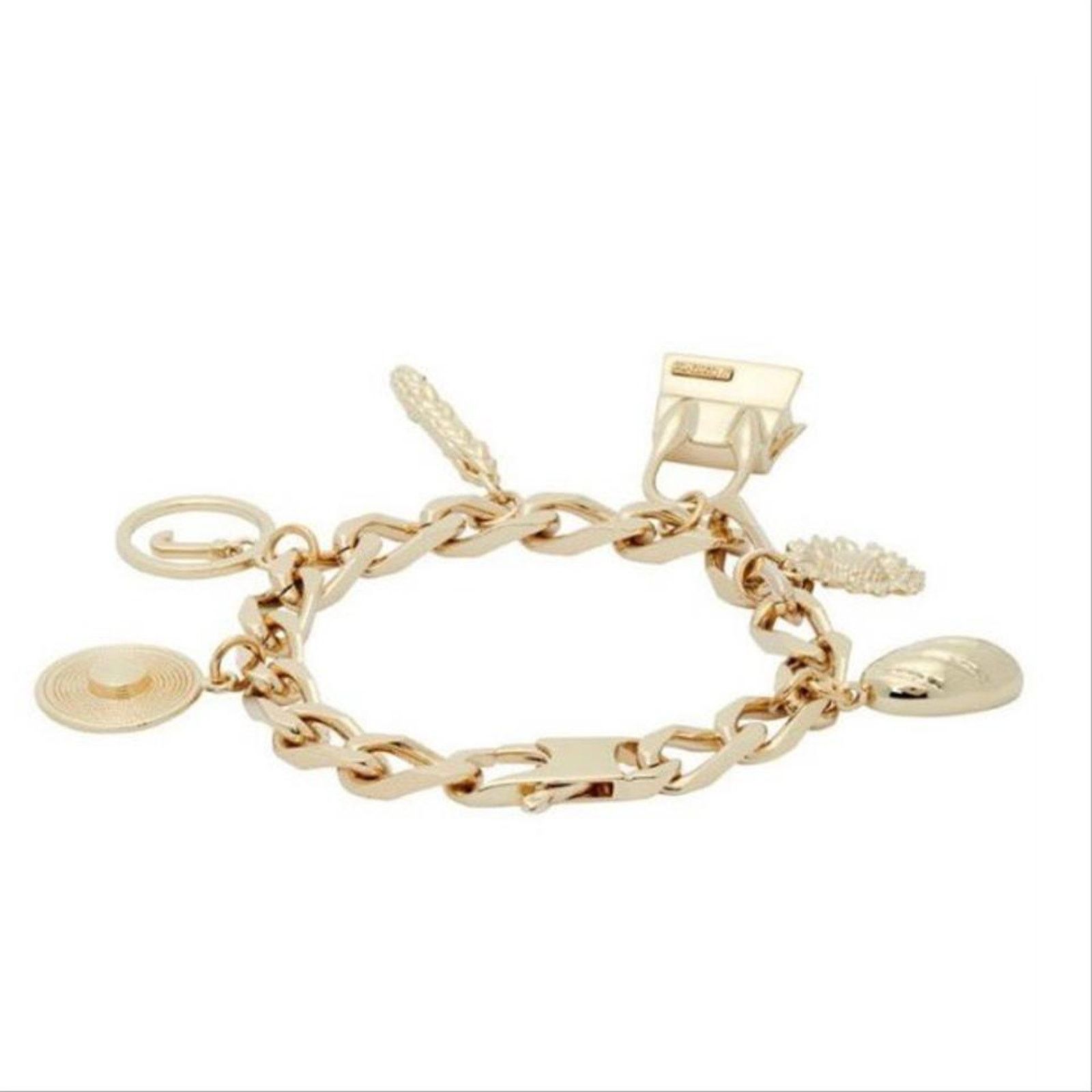 Jacquemus Le Chiquito charms gold tone chain bracelet Size ONE SIZE - 4 Thumbnail
