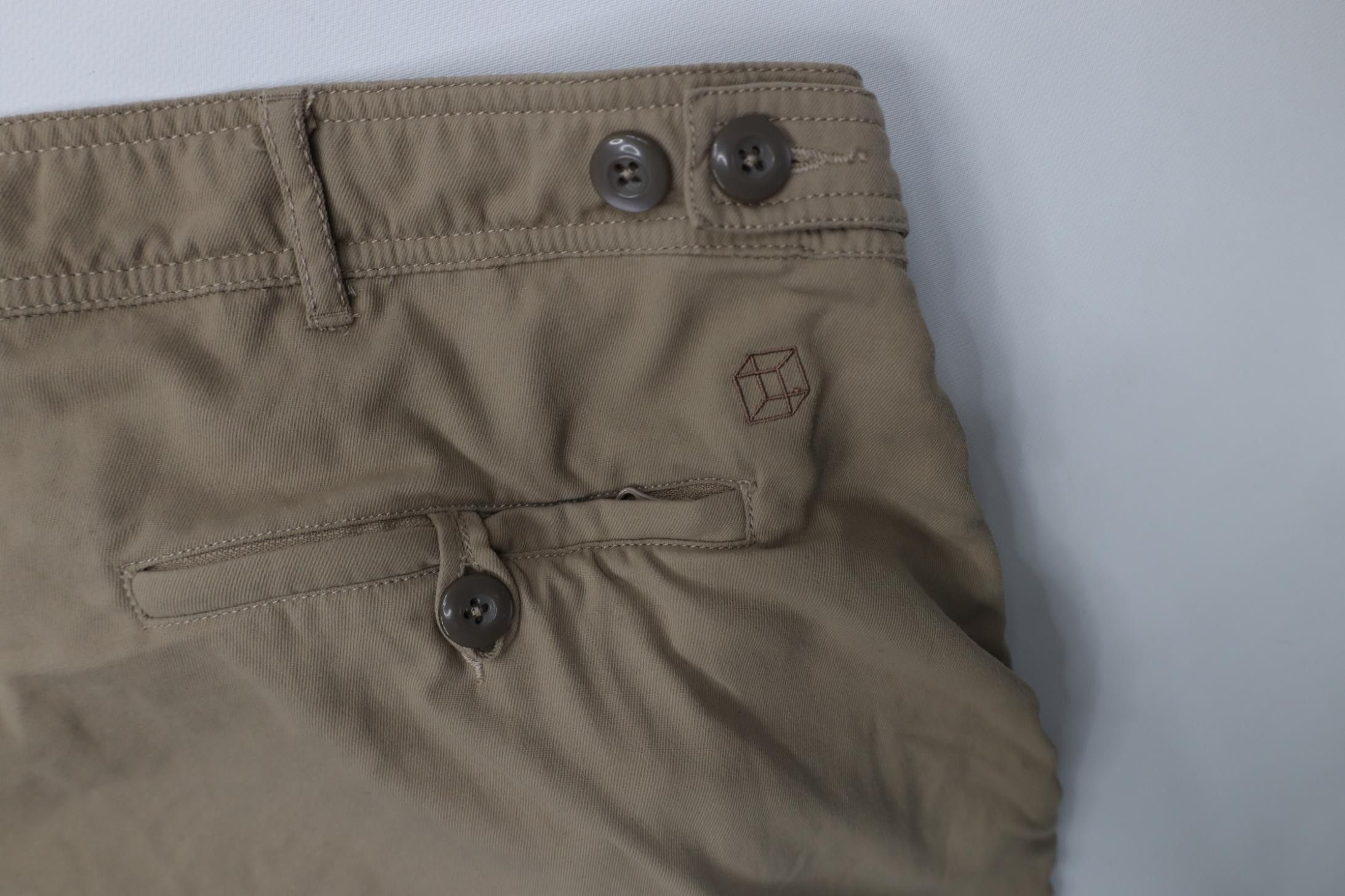 Vintage Clothing Arts Picket Pocket Proof Wide Leg Cargo Pants Beige Size US 42 / EU 58 - 14 Thumbnail