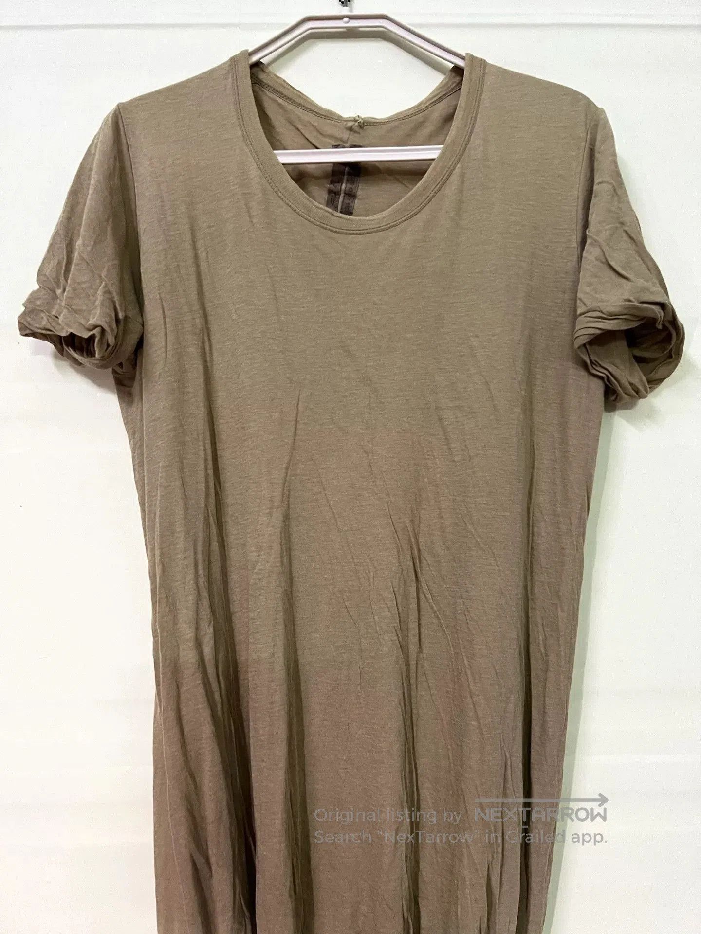 Rick Owens Rick Owens Layered Spiral Short Sleeve Tee. Size XS / US 0-2 / IT 36-38 - 5 Thumbnail