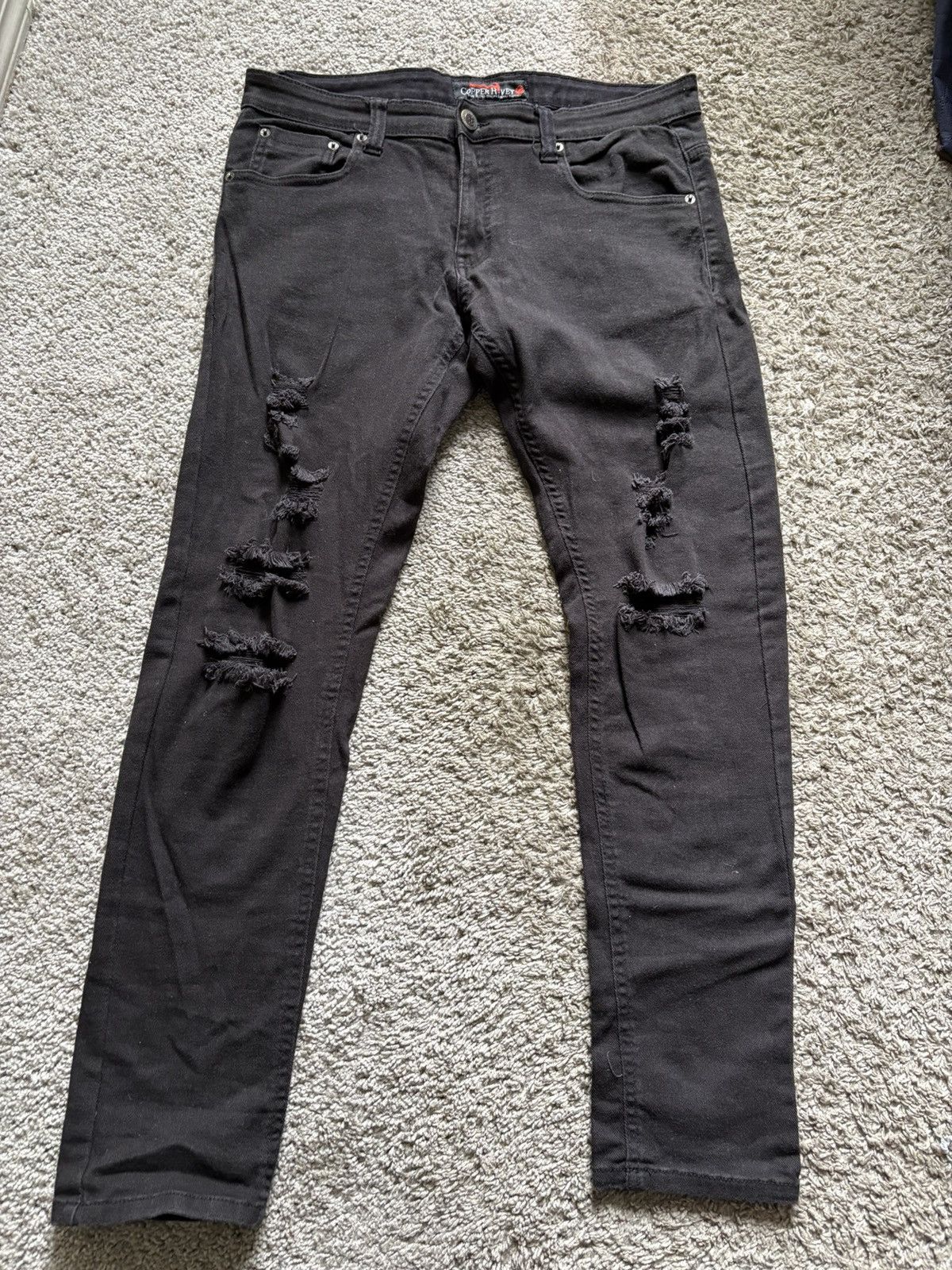 Other Copper Rivet jeans Size US 34 / EU 50 - 1 Thumbnail