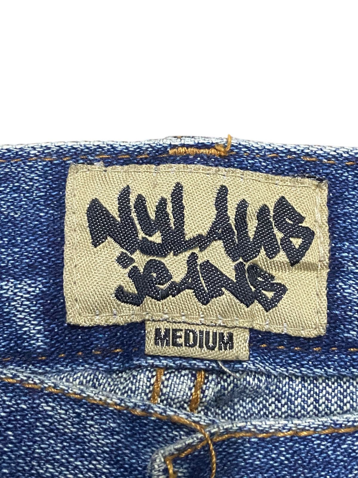 Seditionaries Vintage Japanese Brand Nylaus Grunge Distressed Flare Jeans Size US 31 - 11 Thumbnail