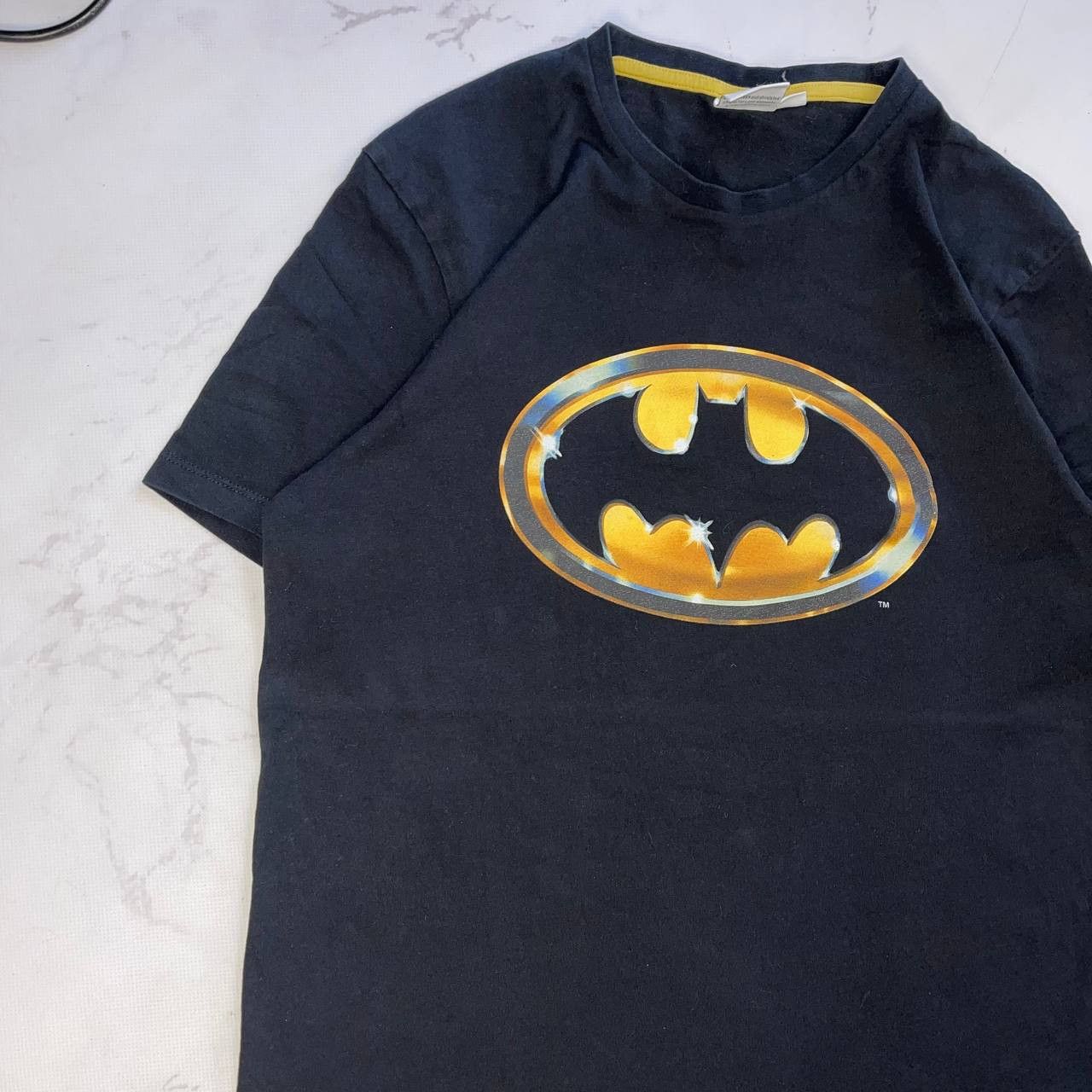 DC Comics DC Comics Men's Batman Basic Logo Black T-Shirt Size US L / EU 52-54 / 3 - 3 Thumbnail