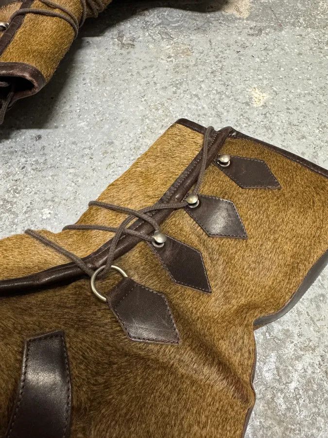 Fendi Fendi Pony Hair Brown Boots Size US 6 / IT 36 - 3 Thumbnail