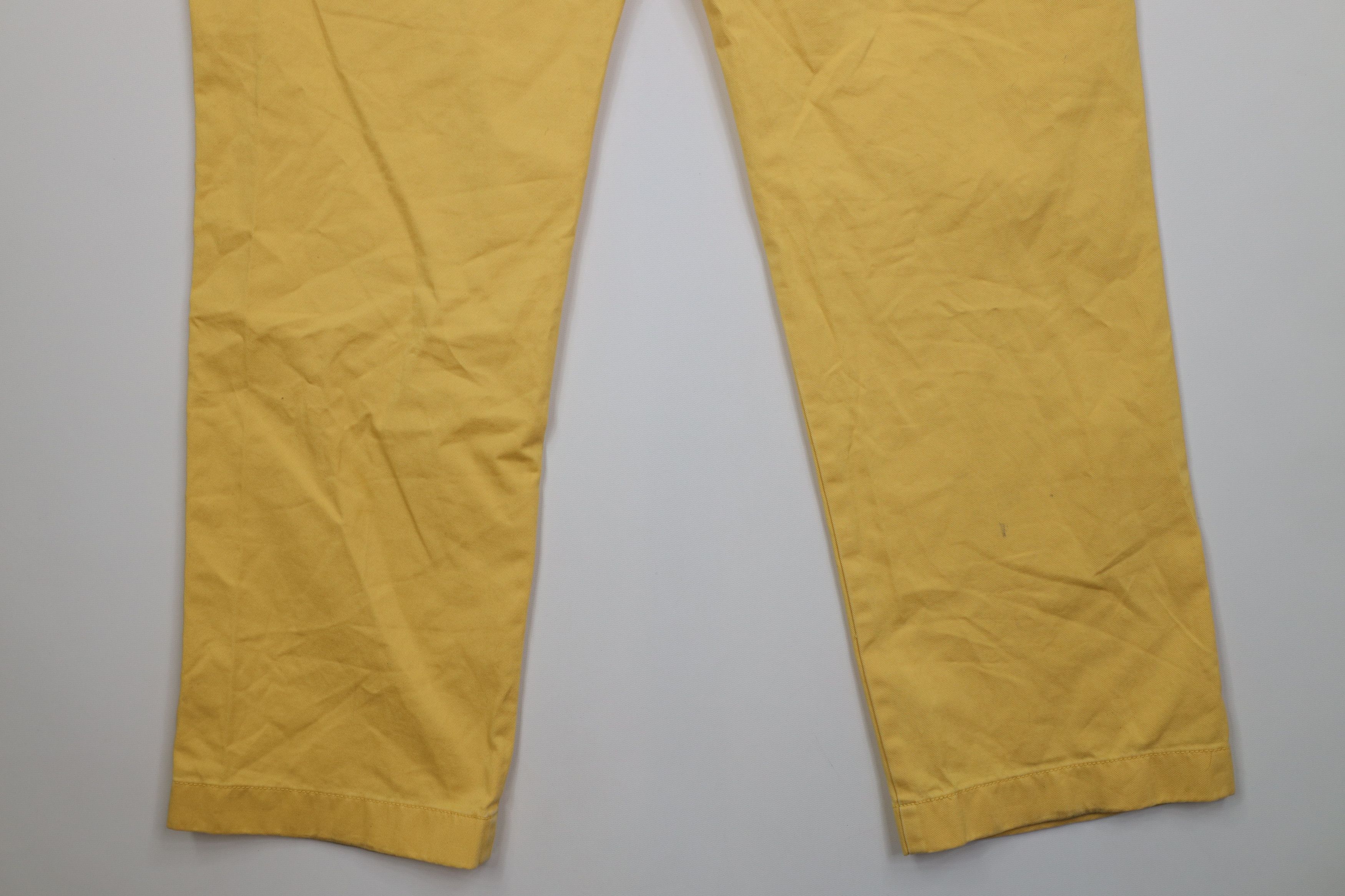 J.Crew Vintage Y2K J Crew Wide Leg Chino Pants Trousers Yellow Size US 36 / EU 52 - 14 Thumbnail