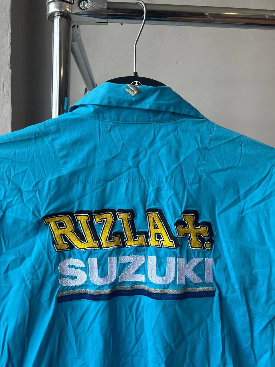 ICON Motorsports SUZUKI RIZLA+ RARE COTTON MOTO RACING BUTTON JERSEY SHIRT XL Size US XL / EU 56 / 4 - 11 Thumbnail
