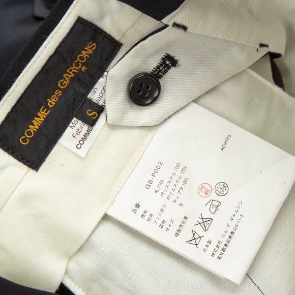 Comme des Garcons Comme Des Garcons size S Black Vintage Design Shorts Size 24" / US 00 / IT 34 - 6 Thumbnail