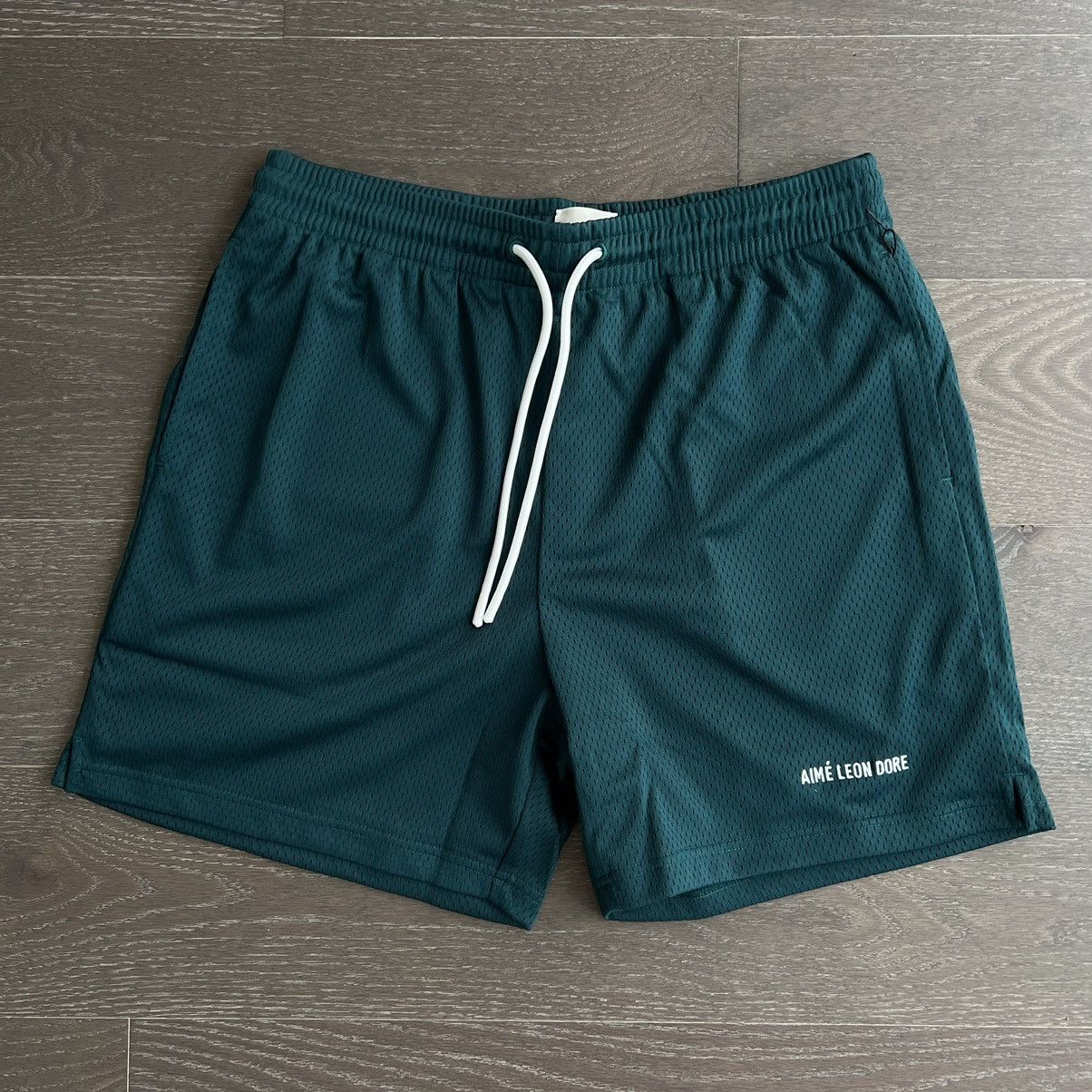 Aime Leon Dore Size XL Gym Shorts Pine Green | Grailed