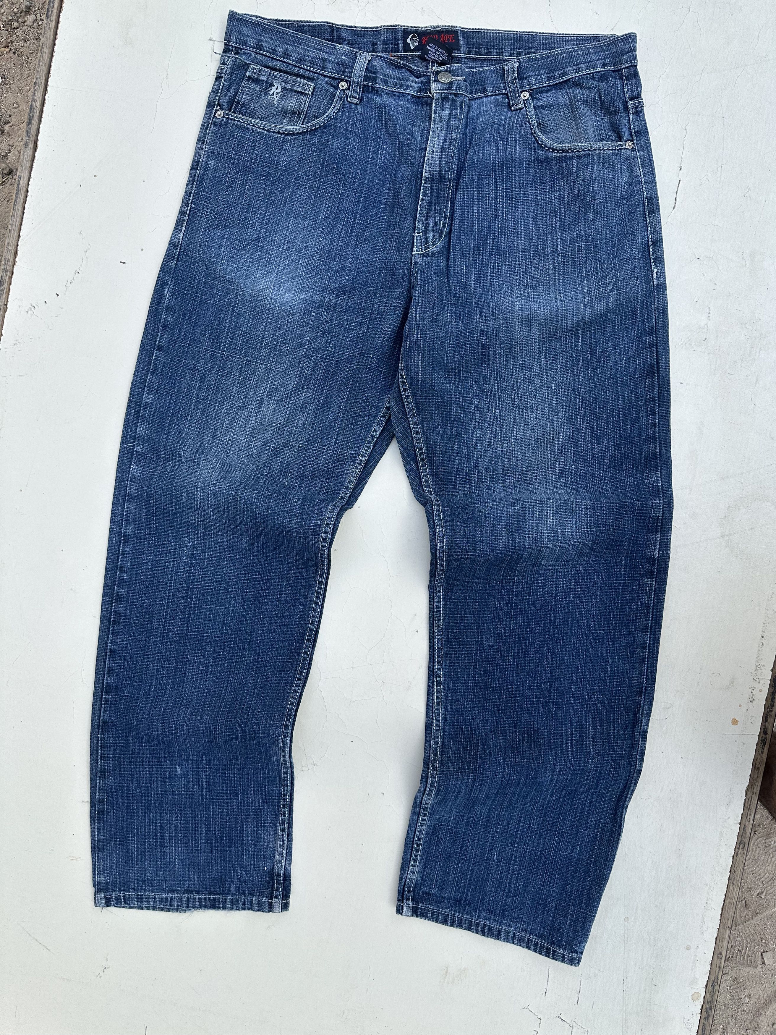 Other Red ape embroidery jeans 38*32 Size US 38 / EU 54 - 7 Thumbnail