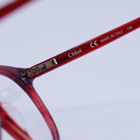 Chloe Chloe CE2690 606 Burgundy Eyeglasses 53mm Size ONE SIZE - 8 Thumbnail