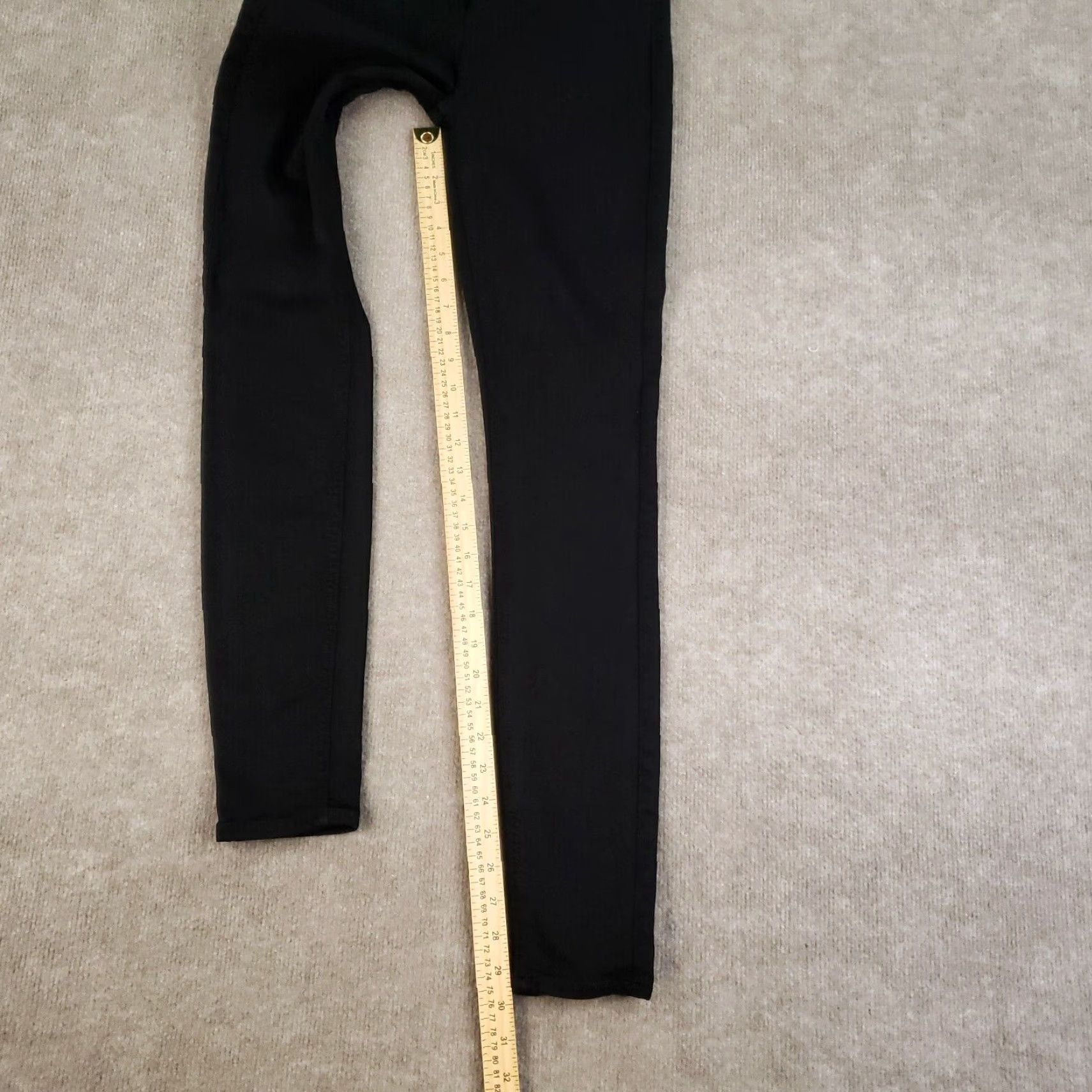 7 For All Mankind 7 For All Mankind Jeans Women Size 26 Black Skinny High Rise Stretch Size 26" / US 2 / IT 38 - 2 Thumbnail