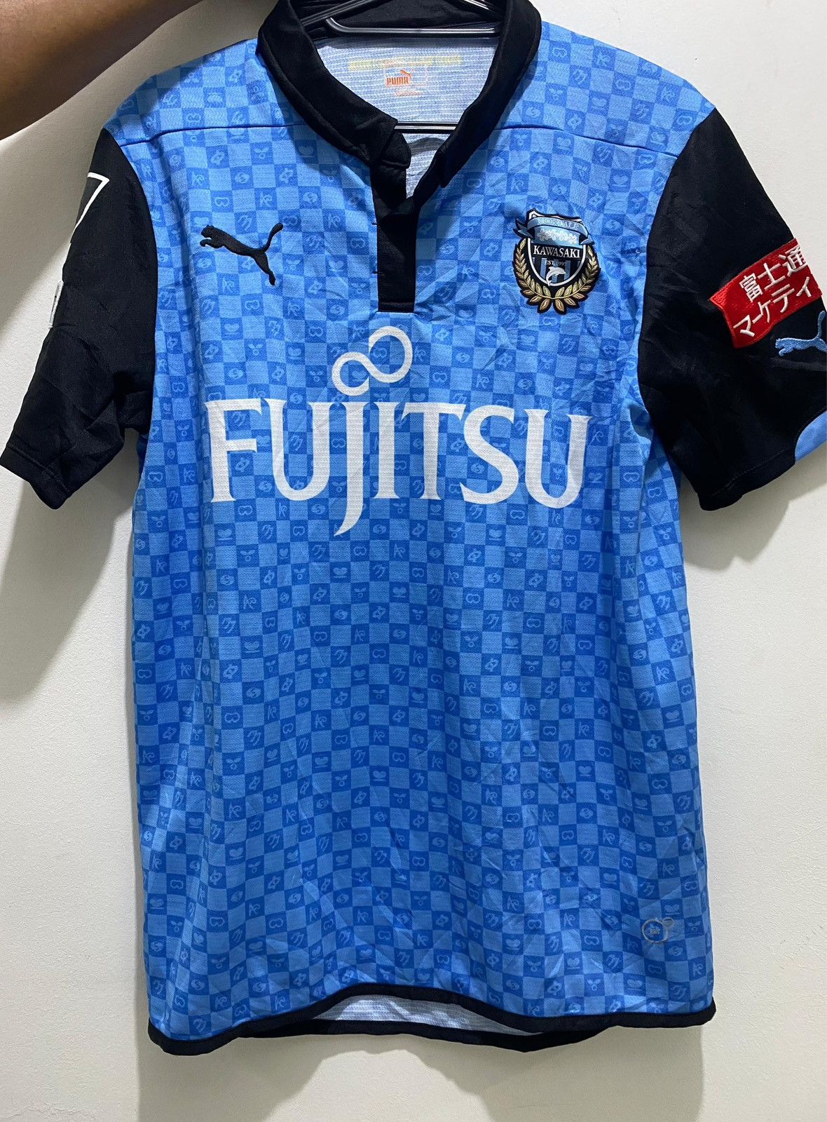 Puma Puma Kawasaki Frontale 2013 Home Jersey Player Issue Size US M / EU 48-50 / 2 - 1 Thumbnail